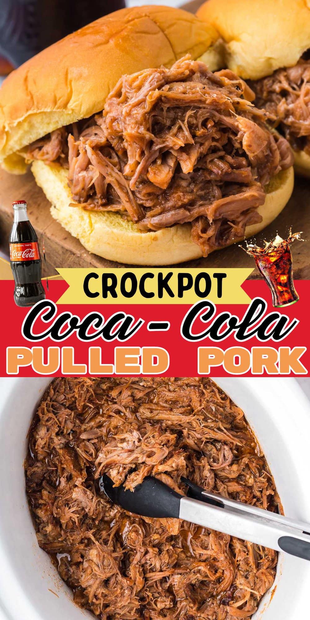 Crockpot Coca-Cola Pulled Pork pinterest