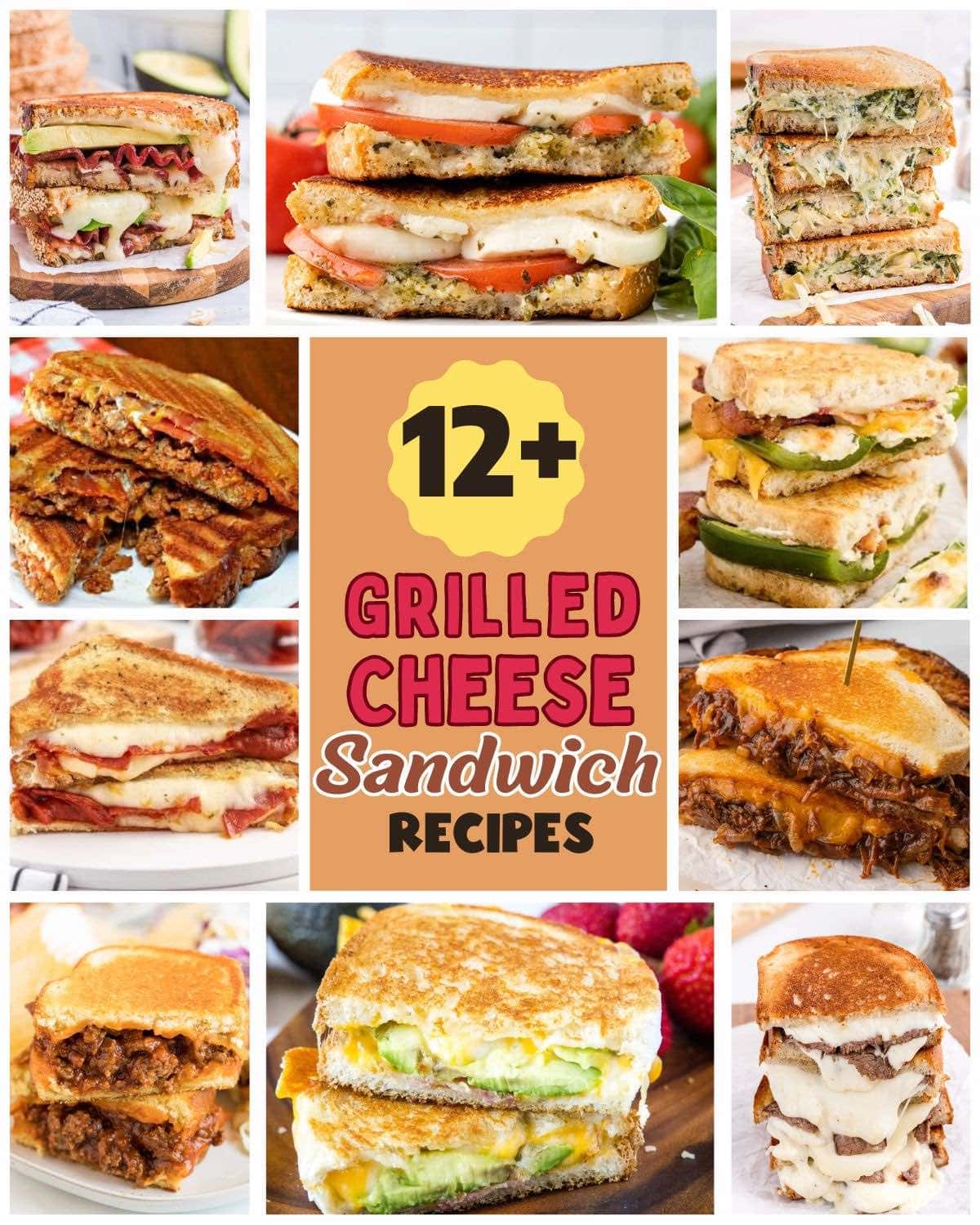 grilled cheese sandwich recipes.
