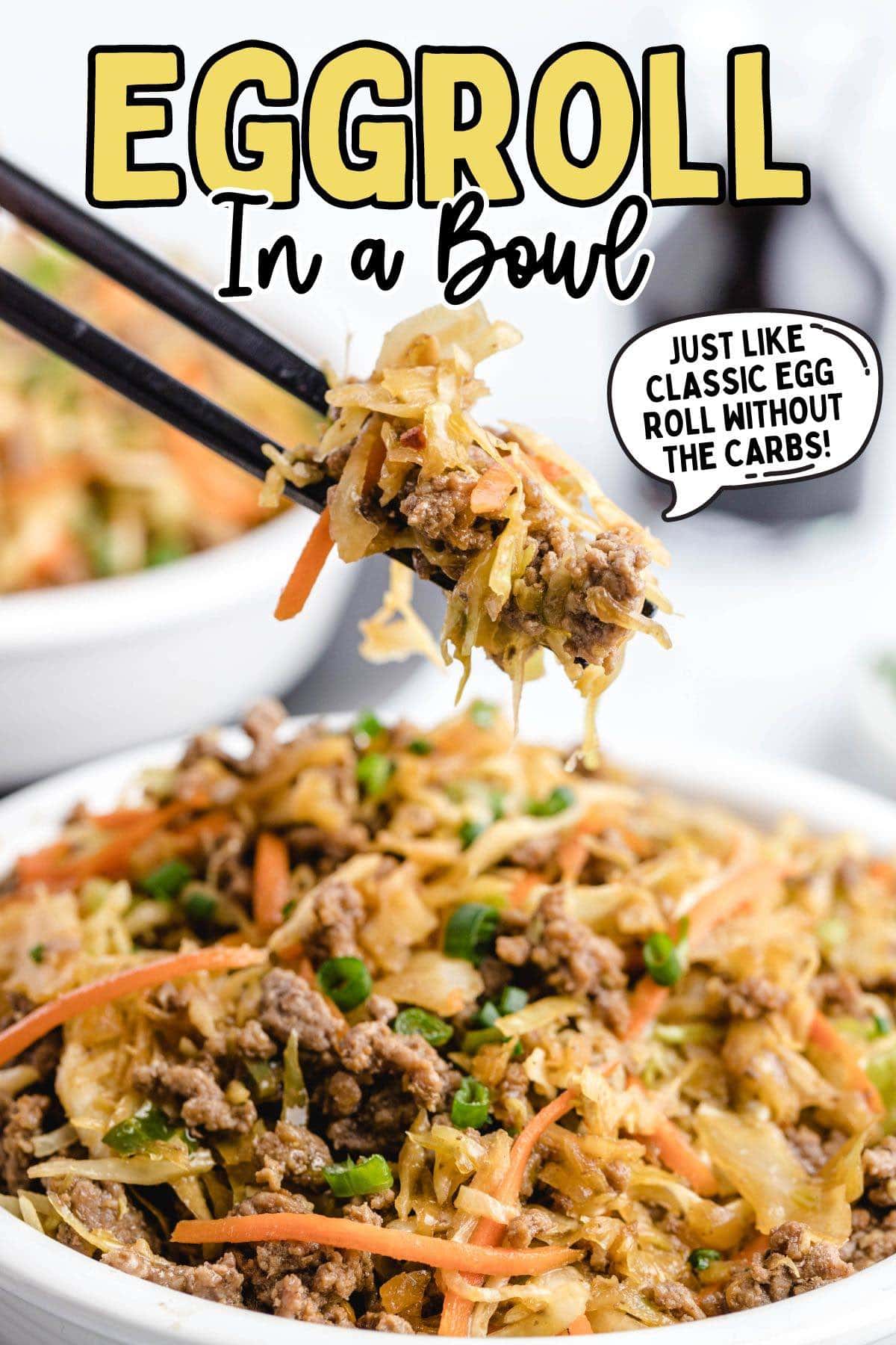 egg roll in a bowl pin.