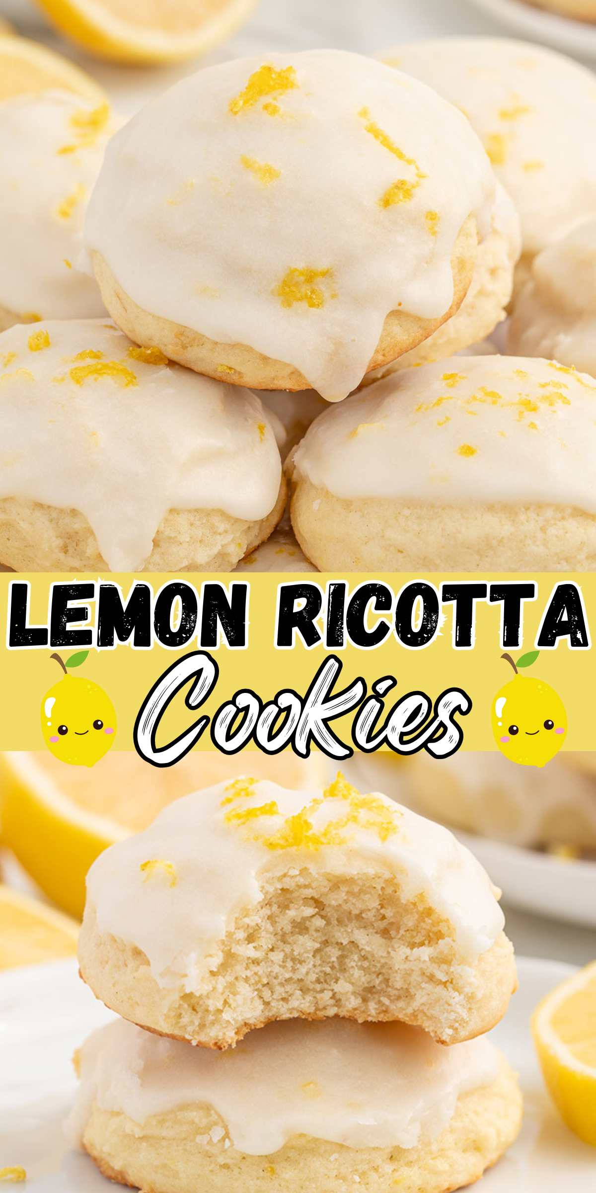 Lemon ricotta cookies pinterest