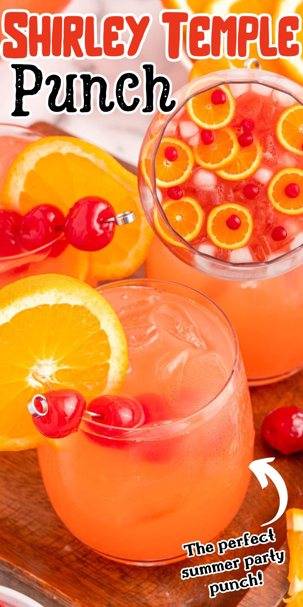 Shirley Temple Punch pinterest