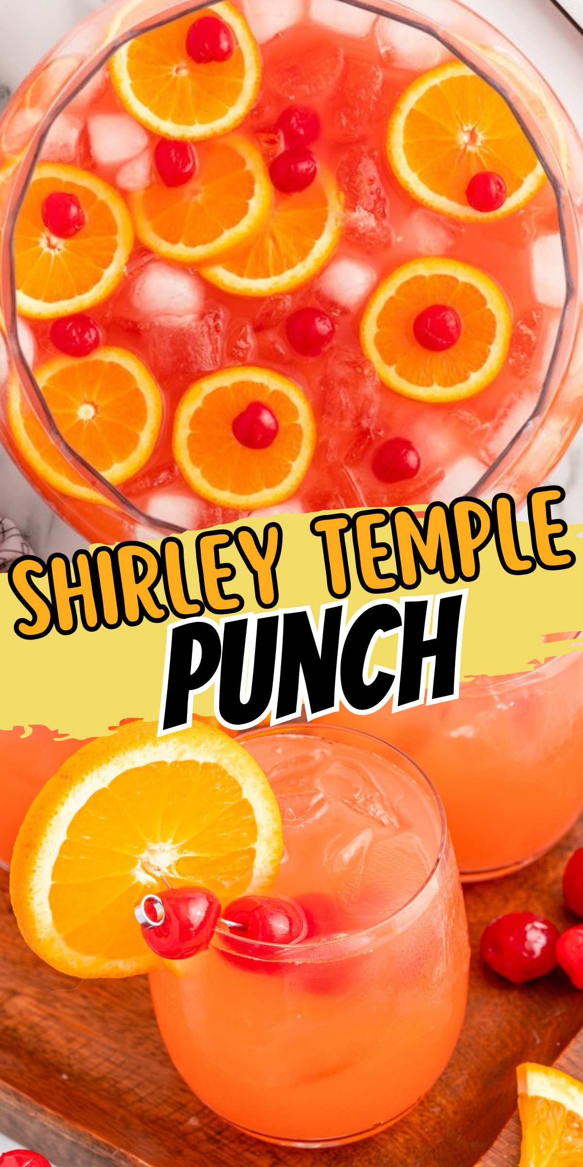 Shirley Temple Punch pinterest