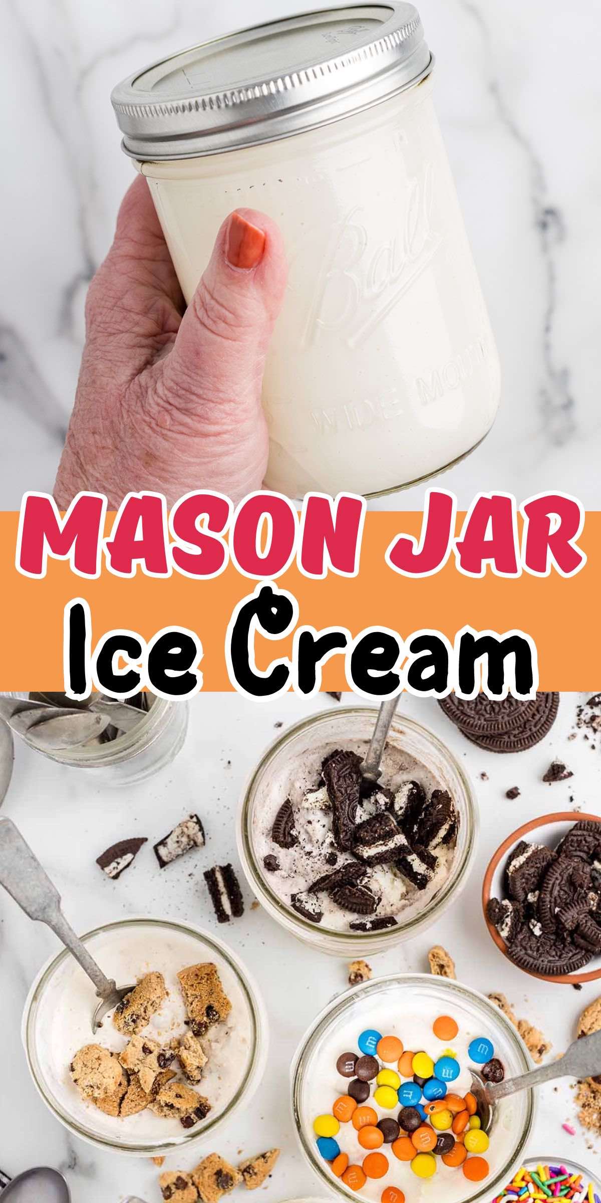 mason jar ice cream pinterest.