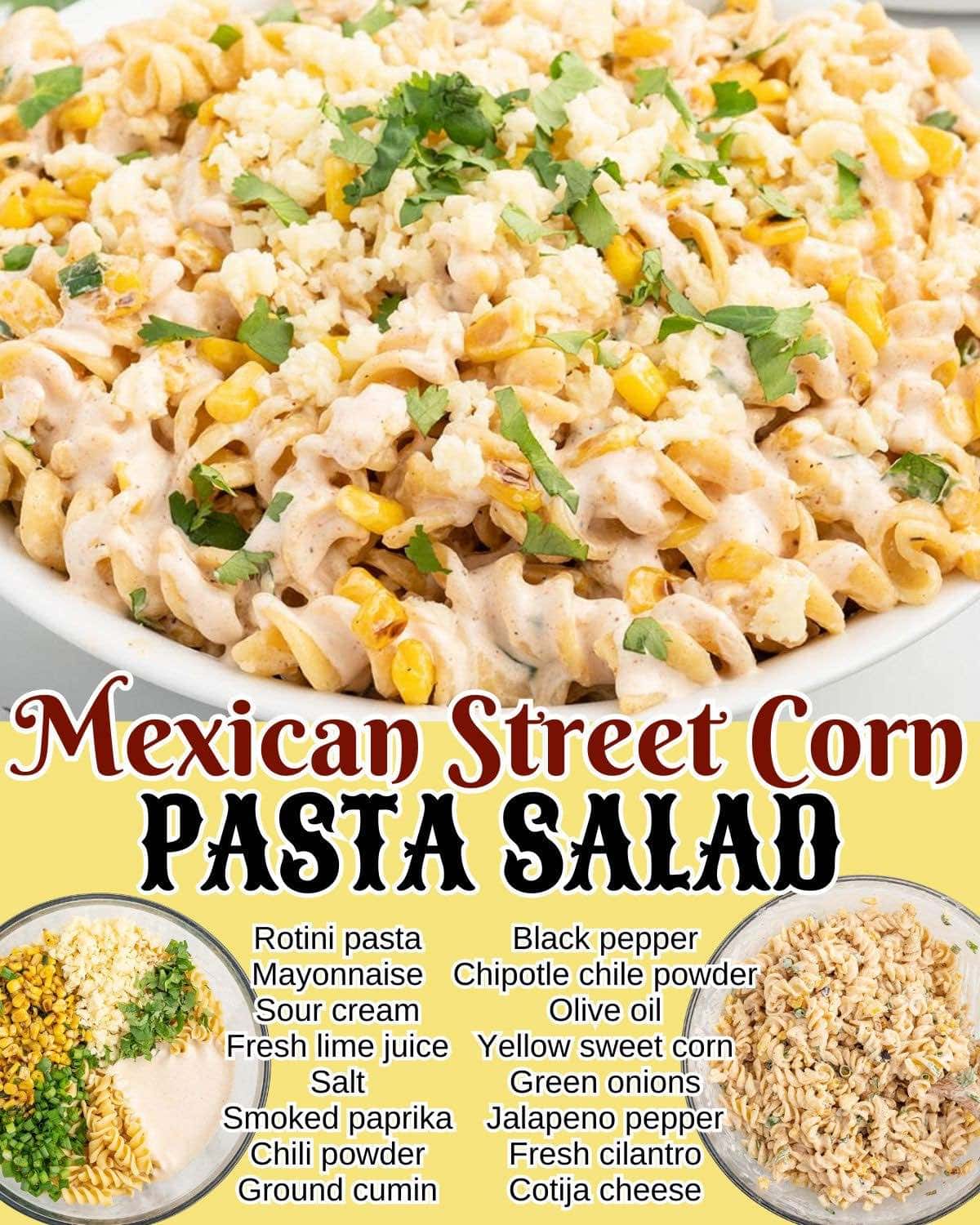 street corn pasta salad.