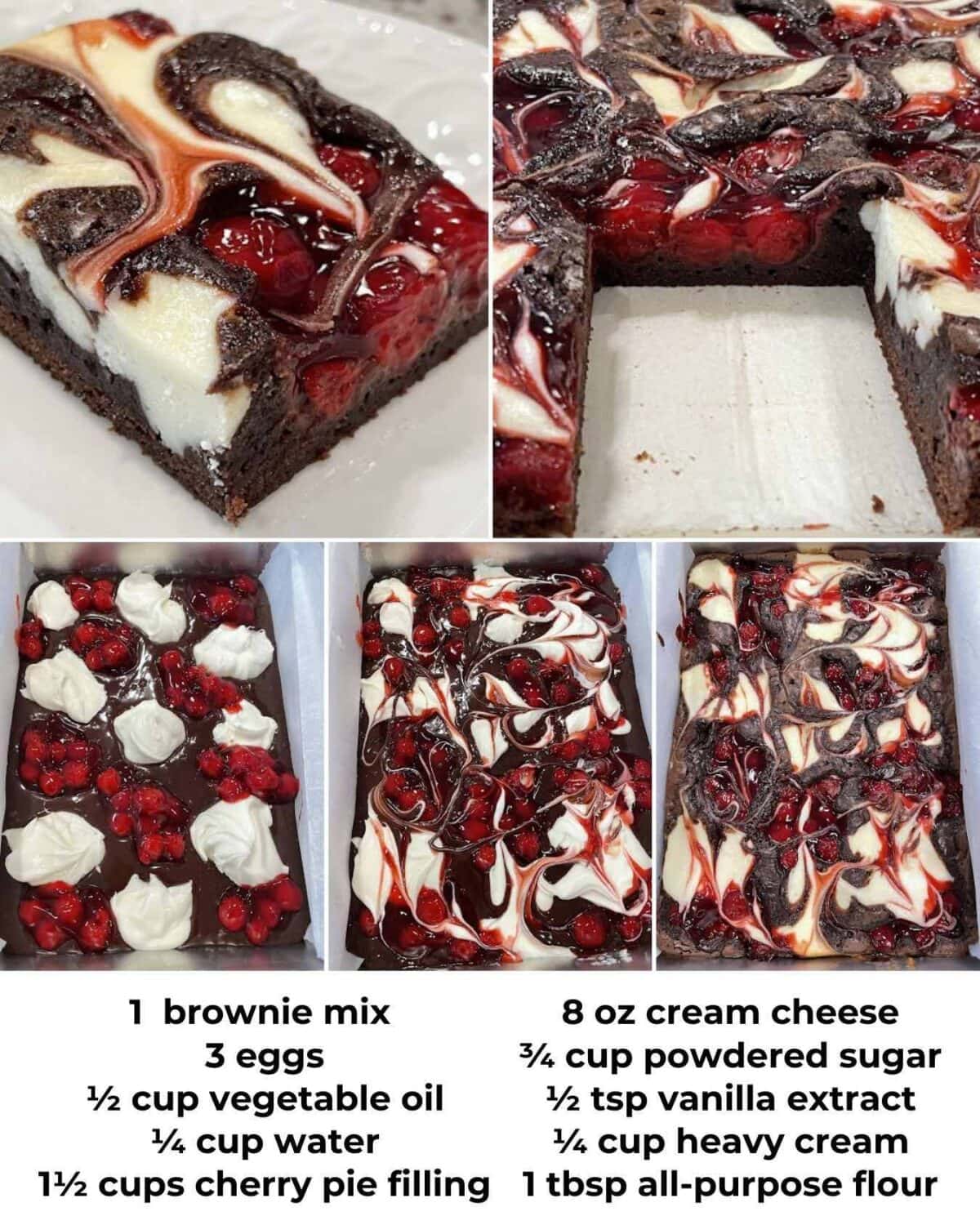 cherry cheesecake brownie fb.