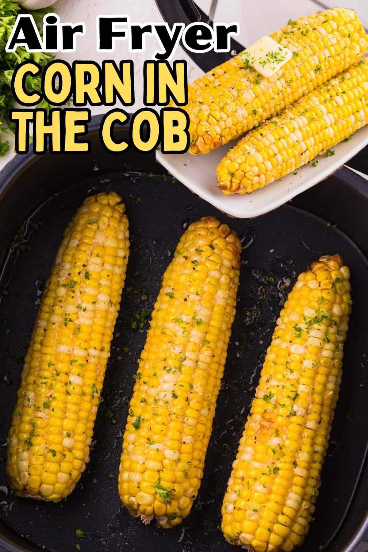 Air Fryer Corn on the Cob pin.