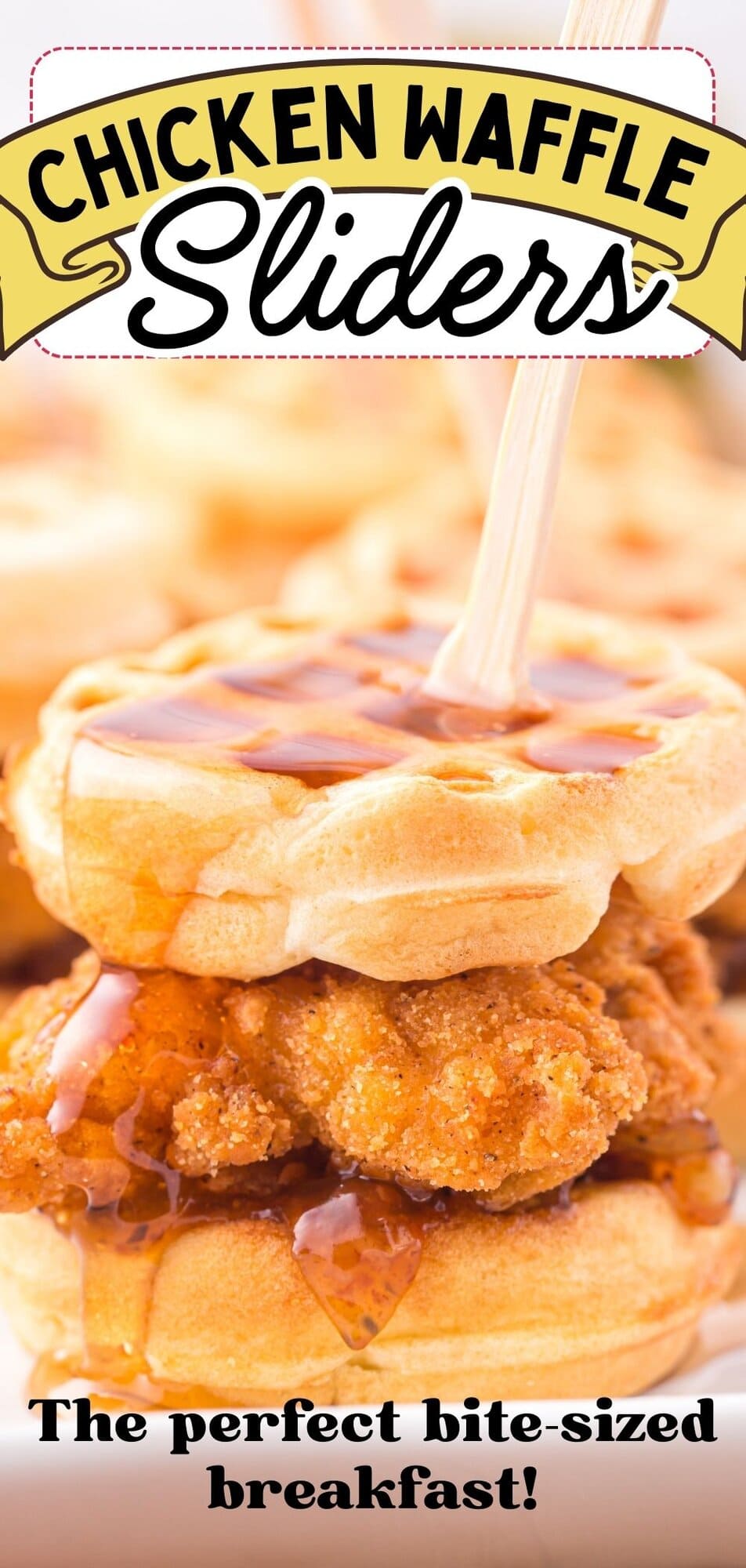 Chicken And Waffle Sliders Pin 1.