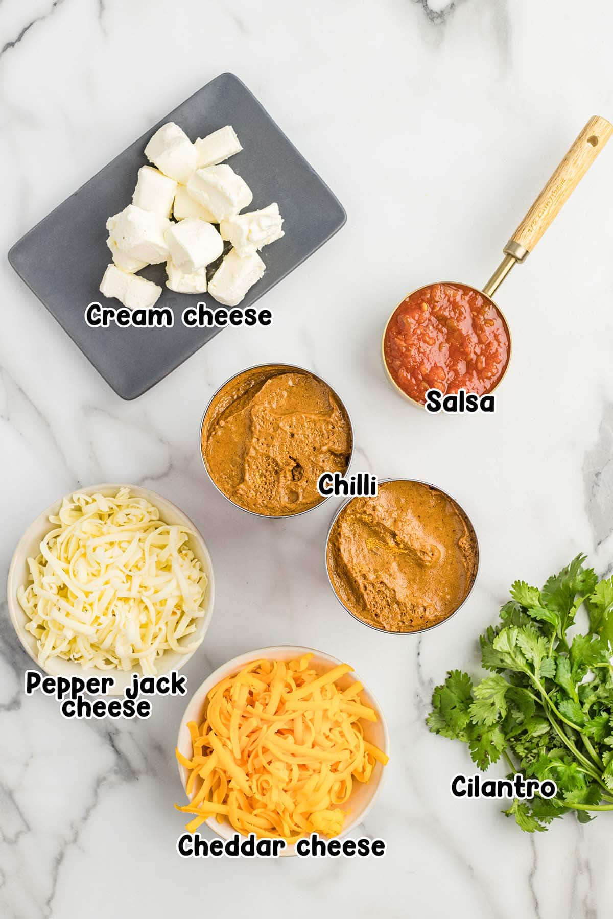 chili cheese dip ingredients. 