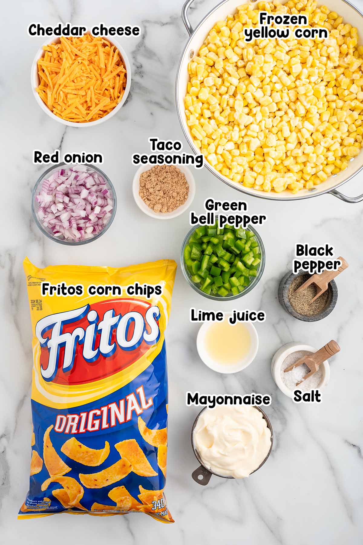 fritos corn salad ingredients. 