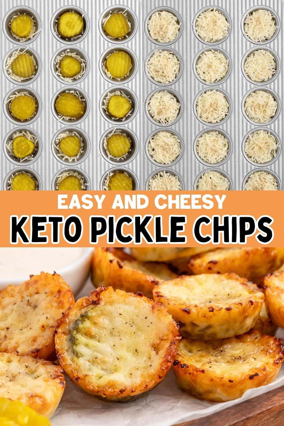 keto pickle chips pins.