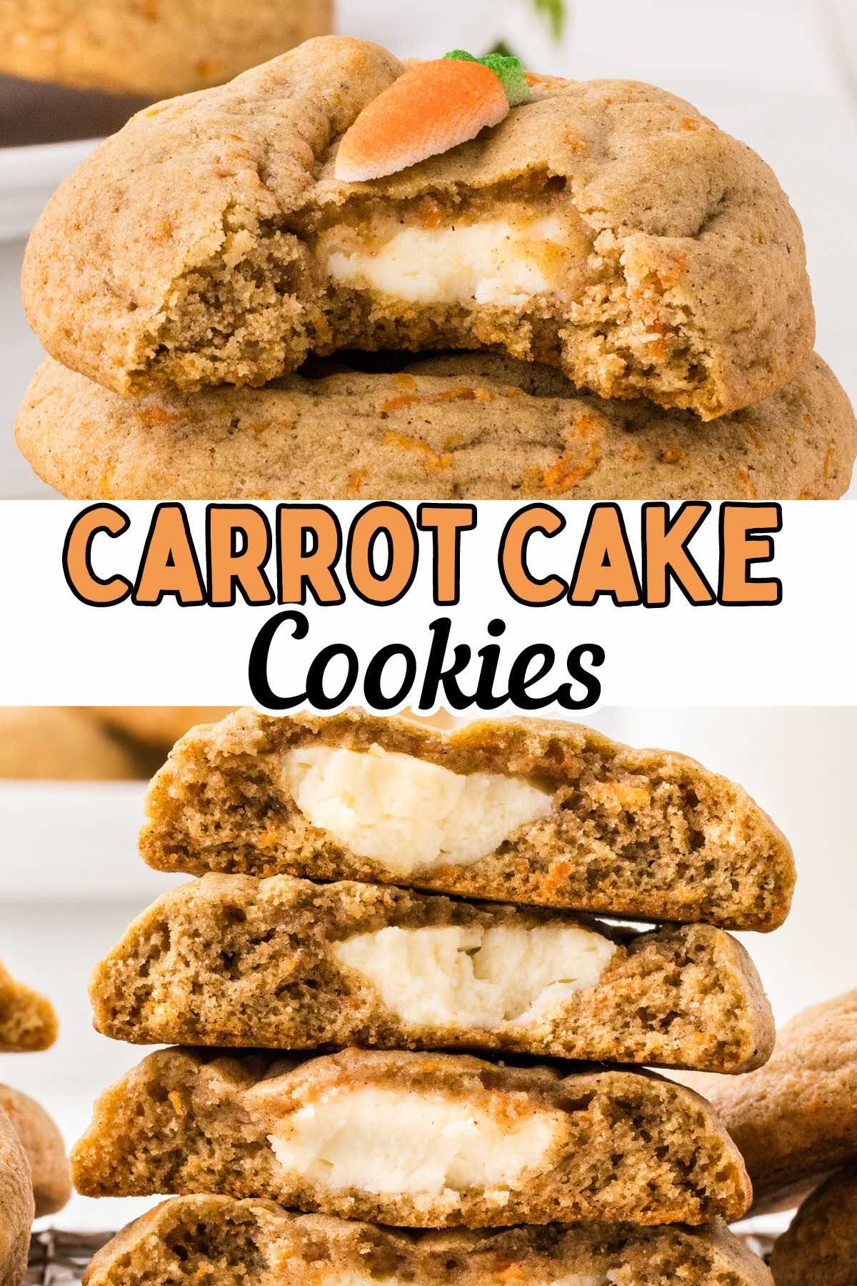 Carrot Cake Stuffed Cookies pin2.