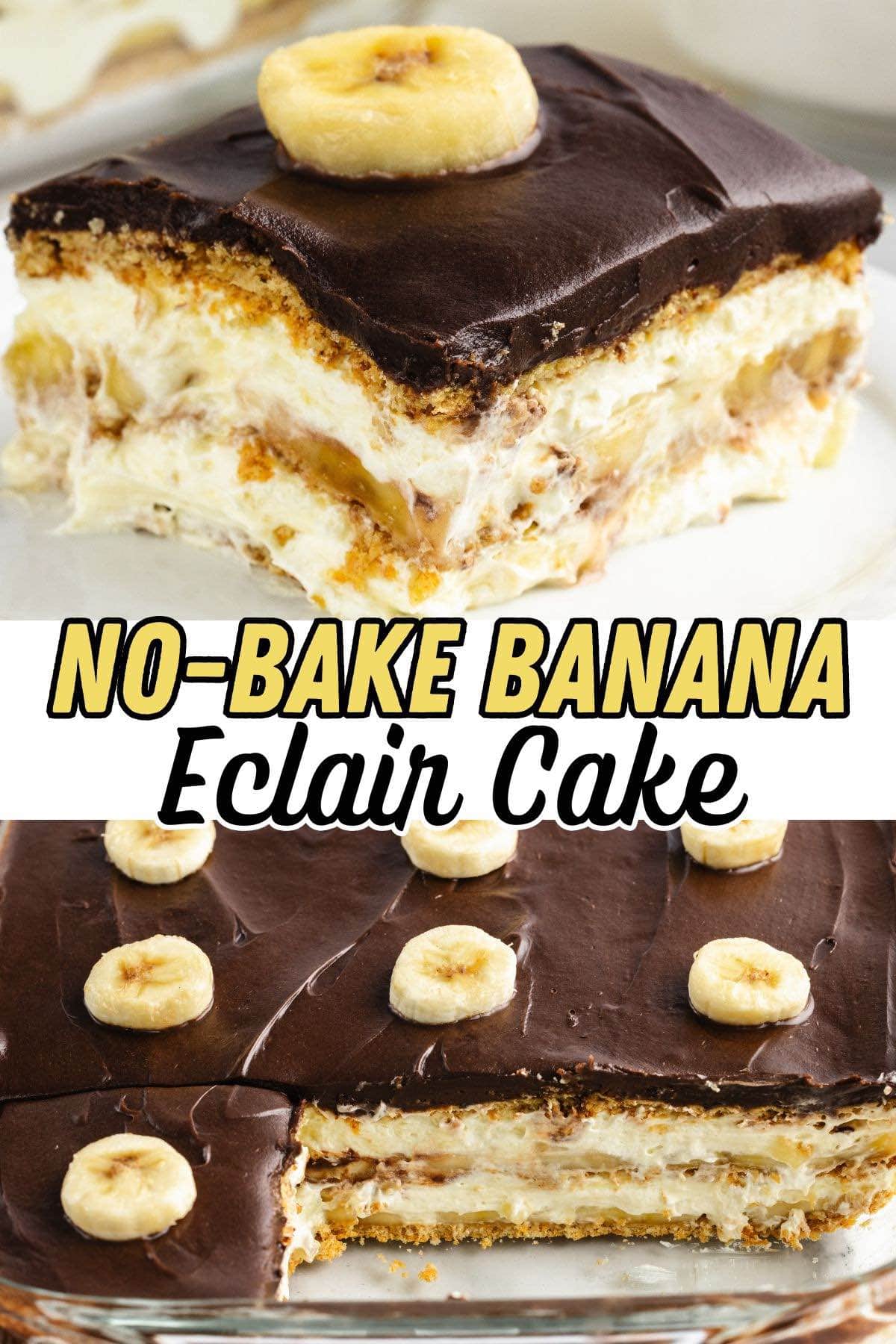 banana eclair cake pins.