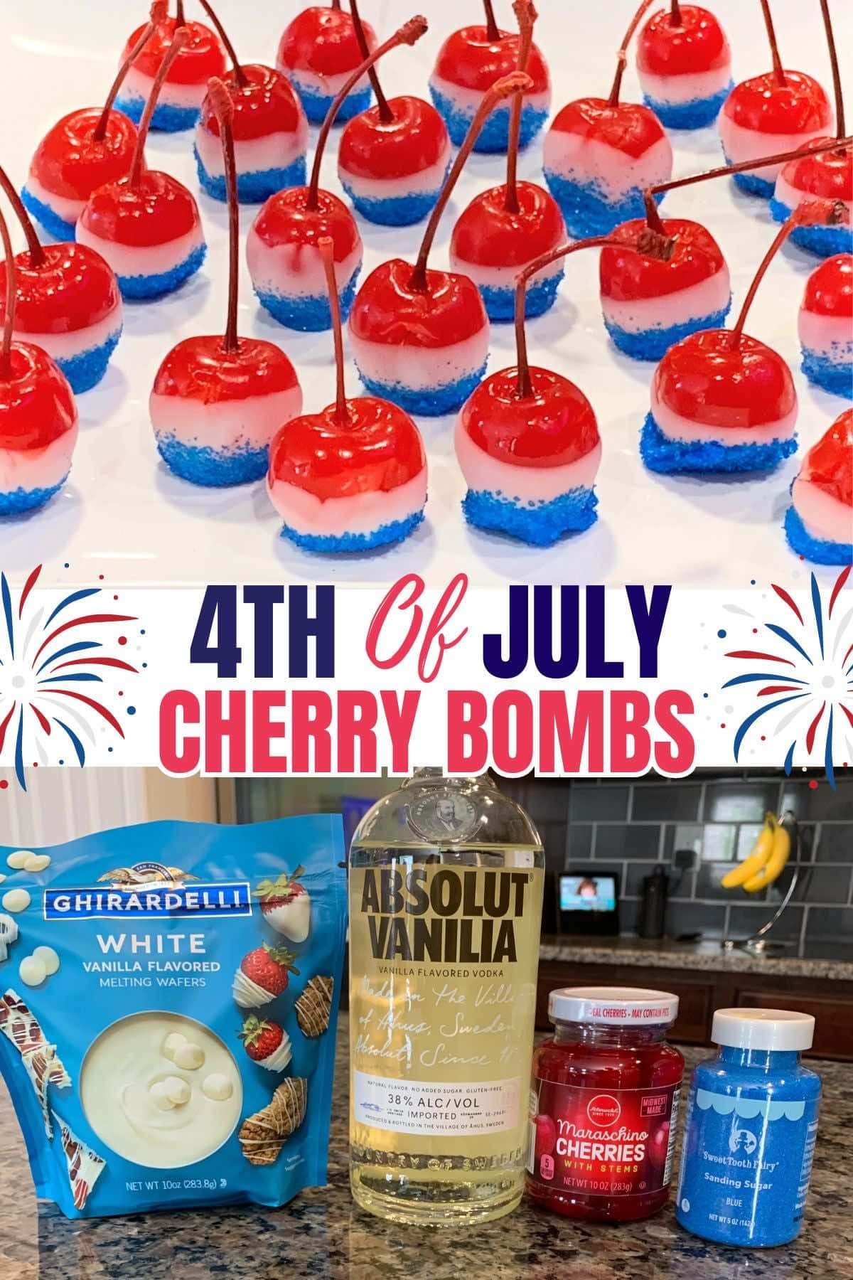 cherry bombs fourth of july pinterest