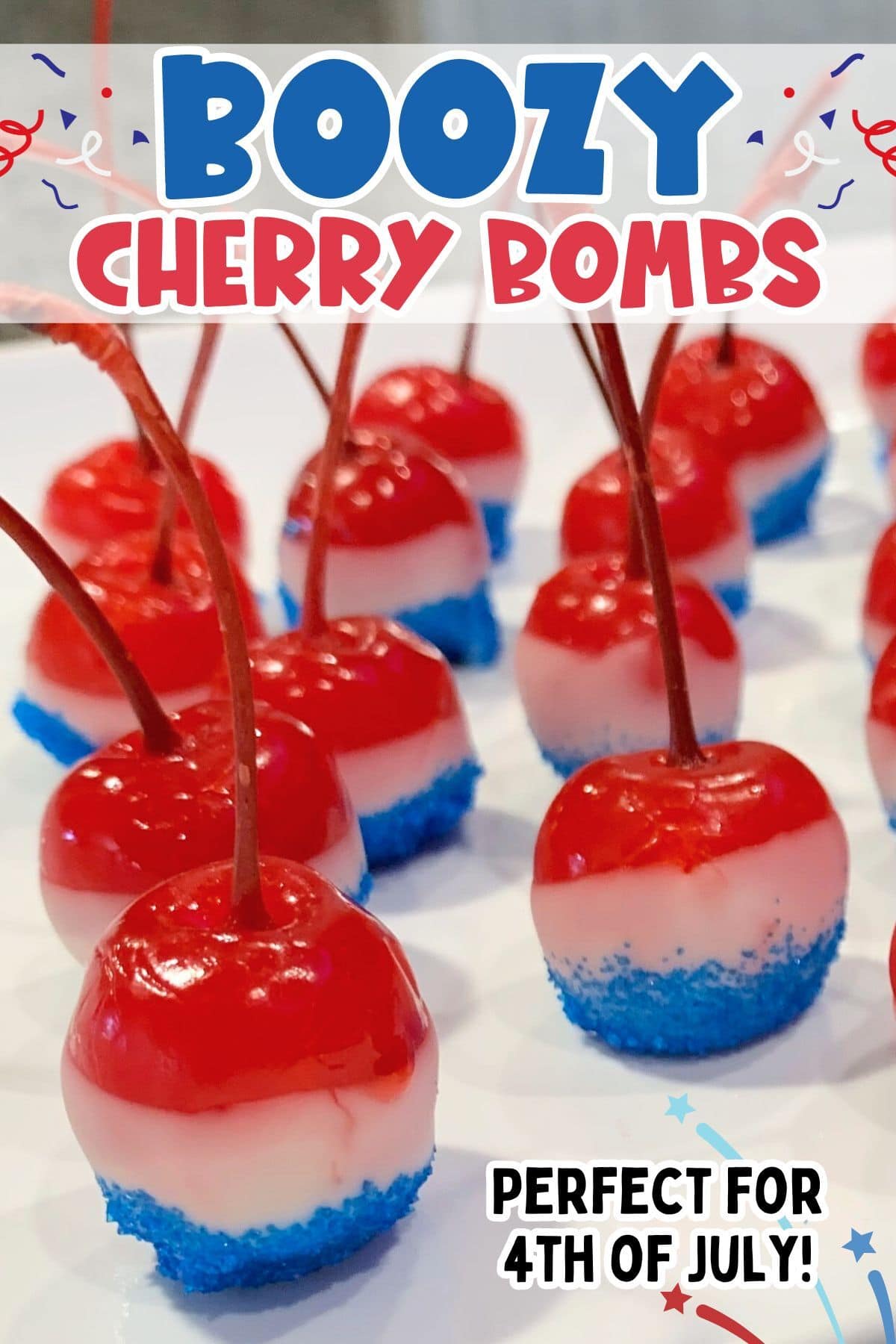 boozy cherry bombs pinterest