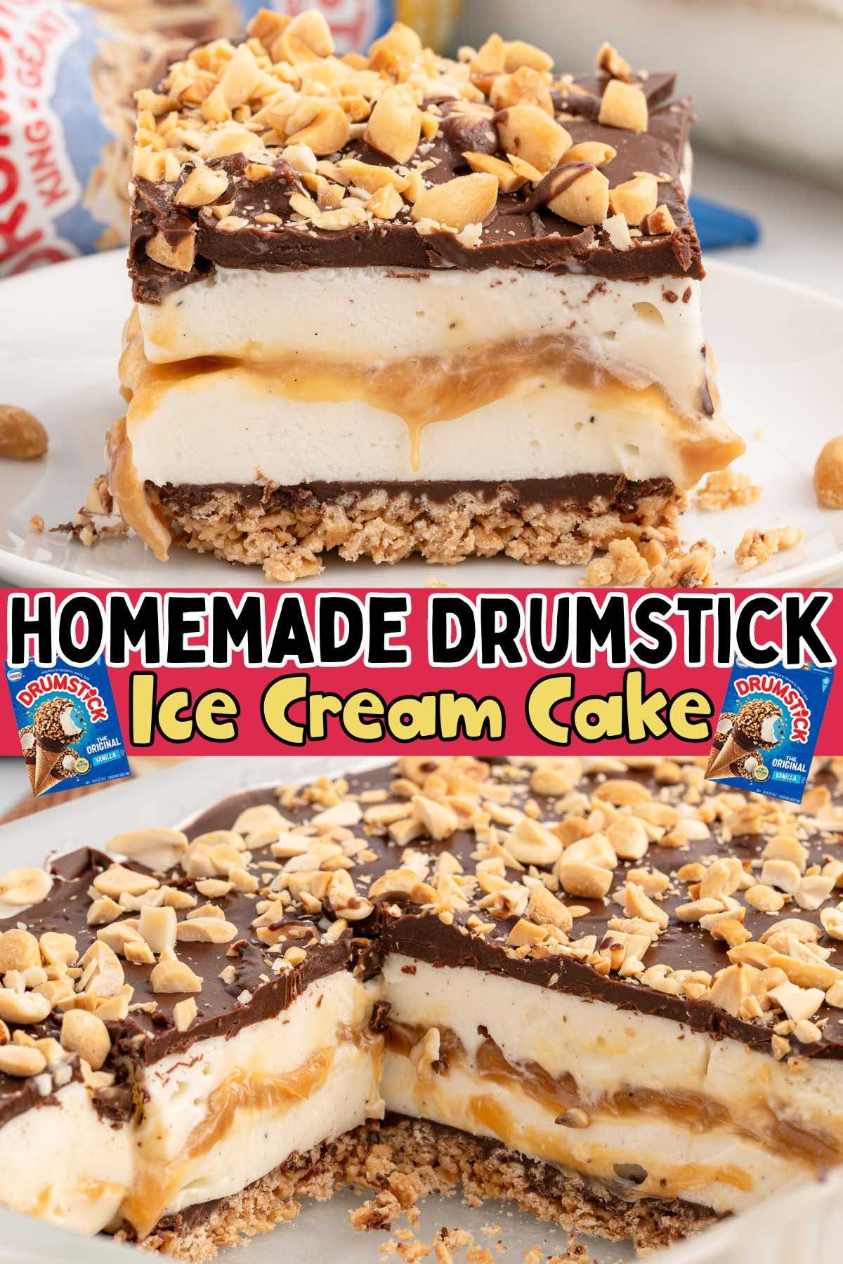 drumstick ice cream cake pin.