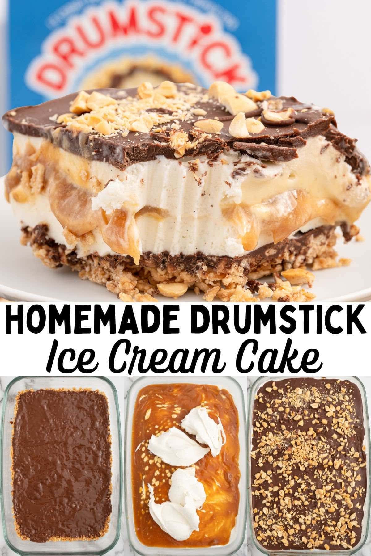 drumstick ice cream cake pin.