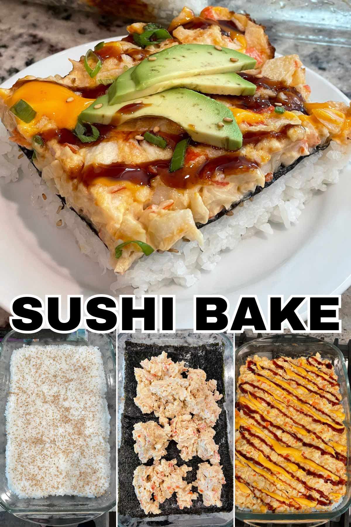 sushi bake pins