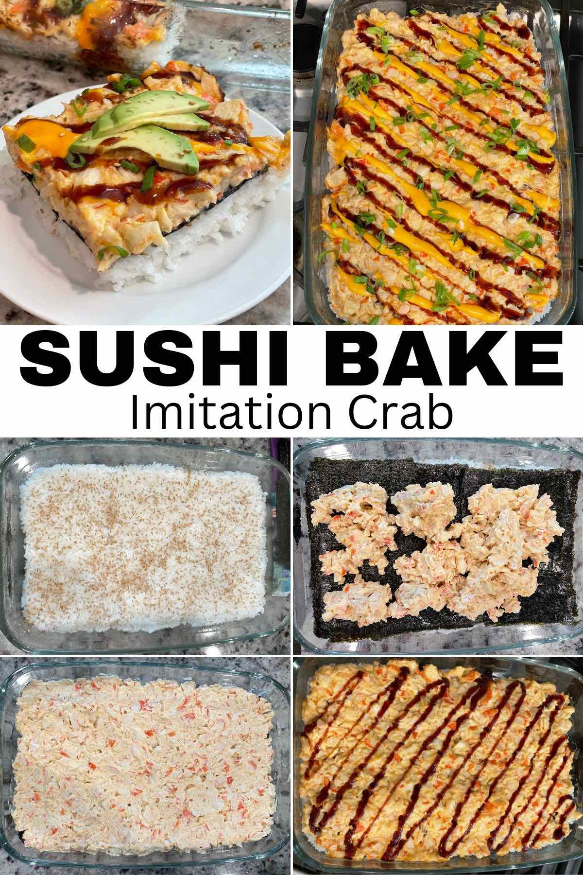 sushi bake pins