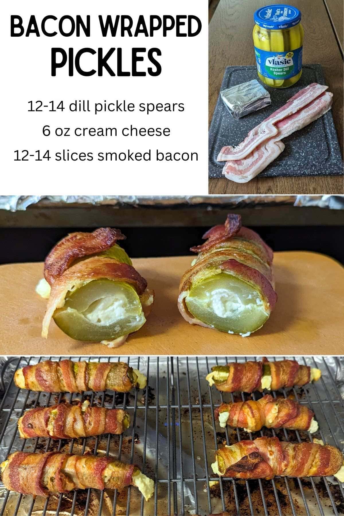 bacon wrapped pickles pin.