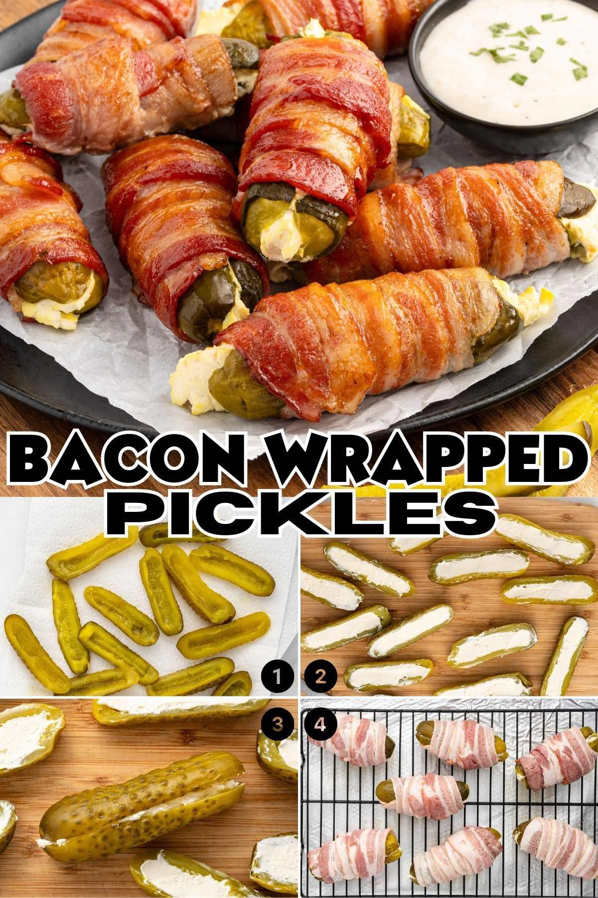 bacon wrapped pickles pin.