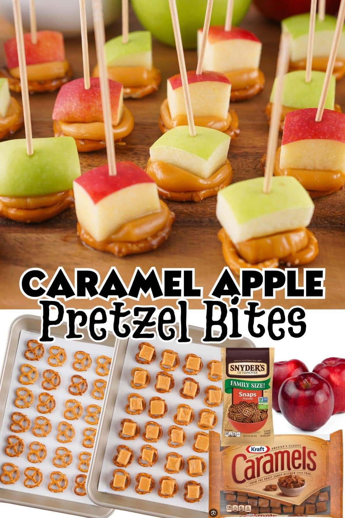 caramel apple bites pin.