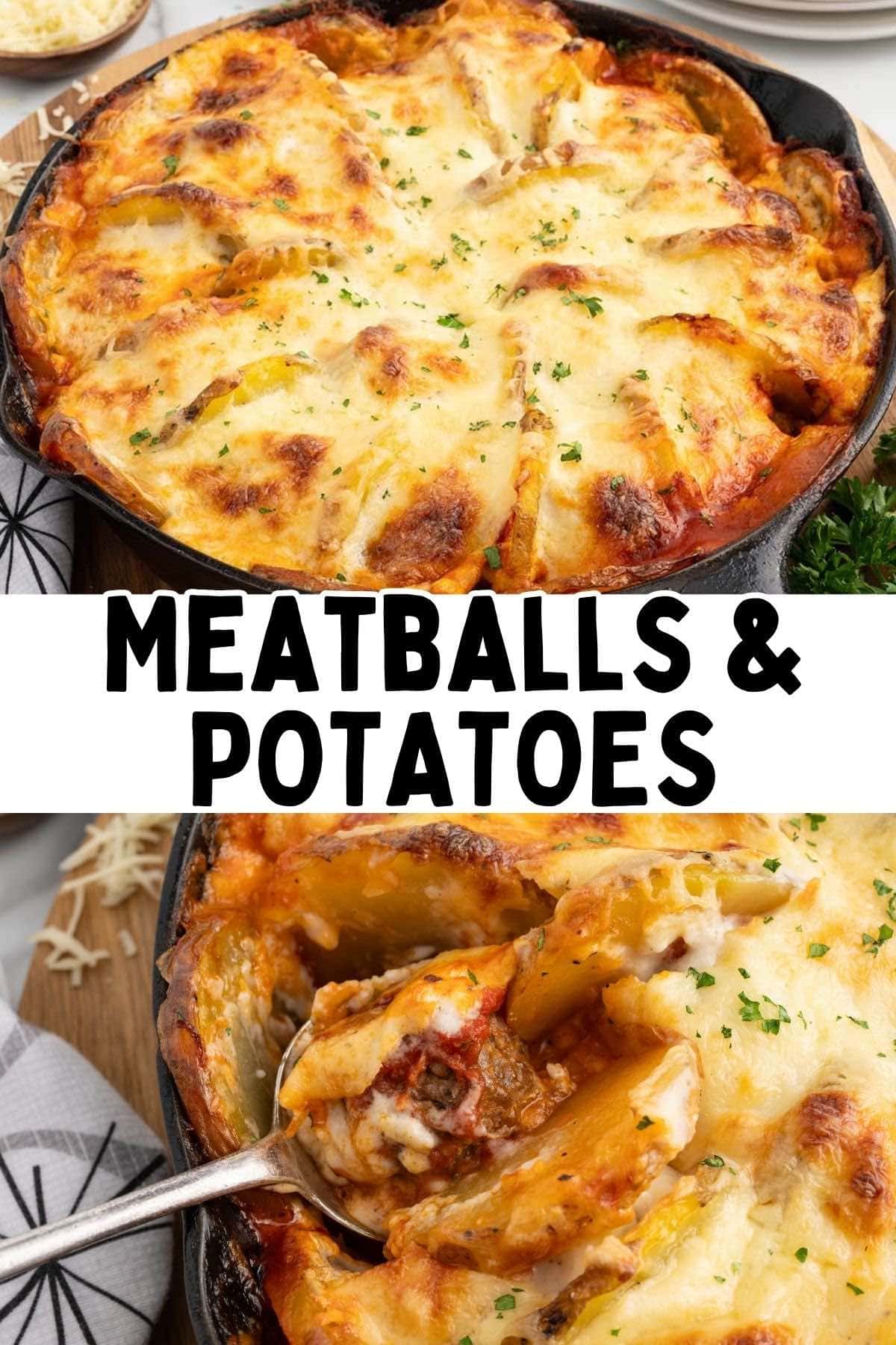 meatballs and potatoes pin.