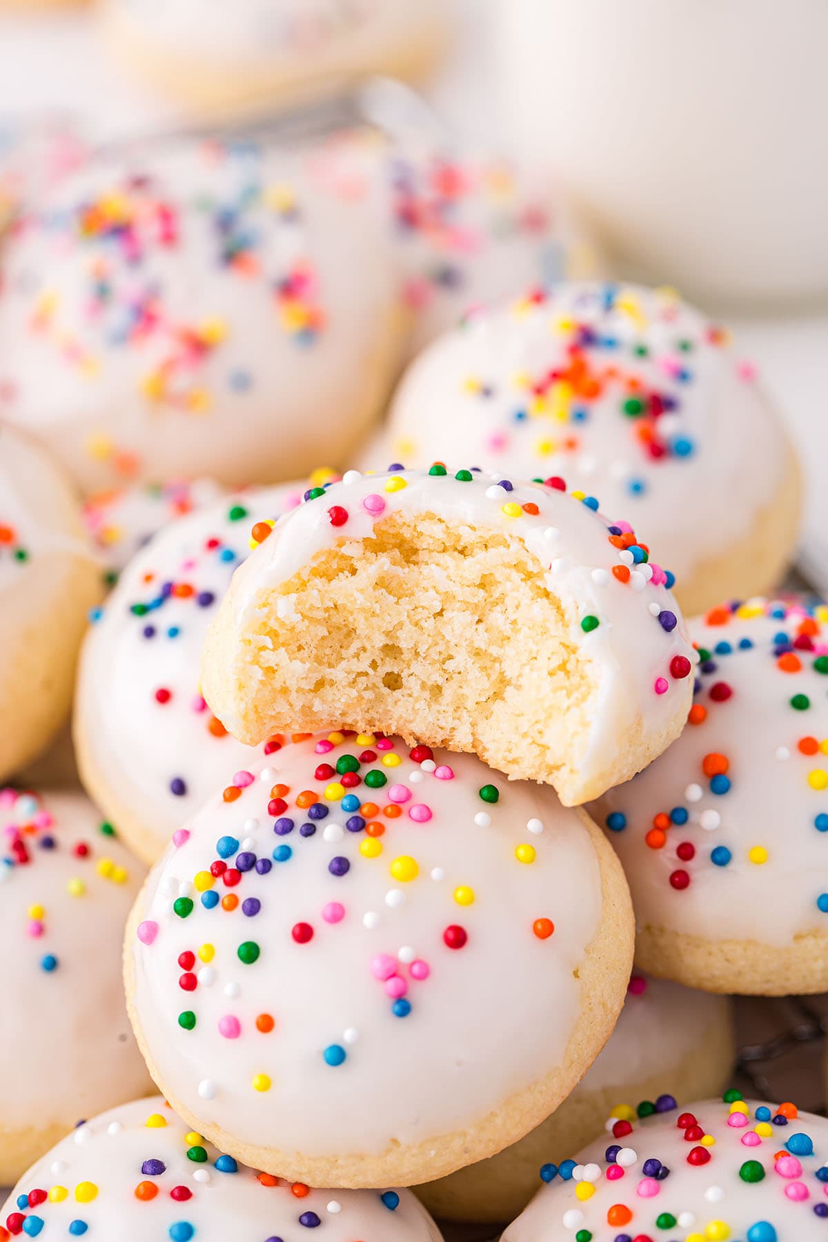 bitten italian cookies. 