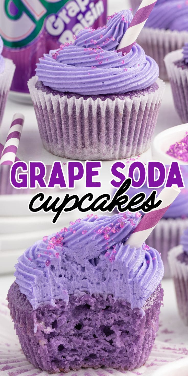 Grape Soda Cupcakes Pin.