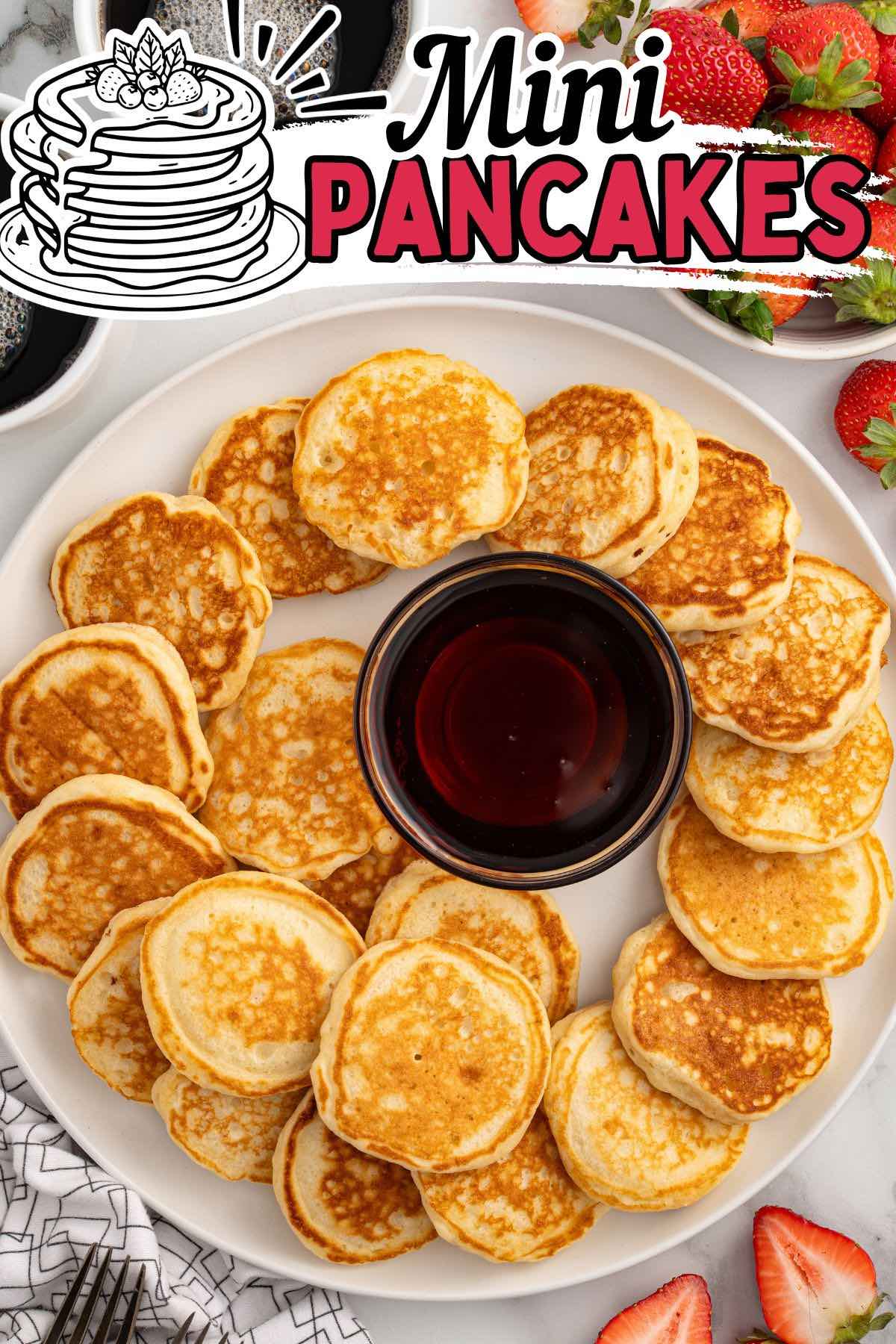 mini pancake pin.