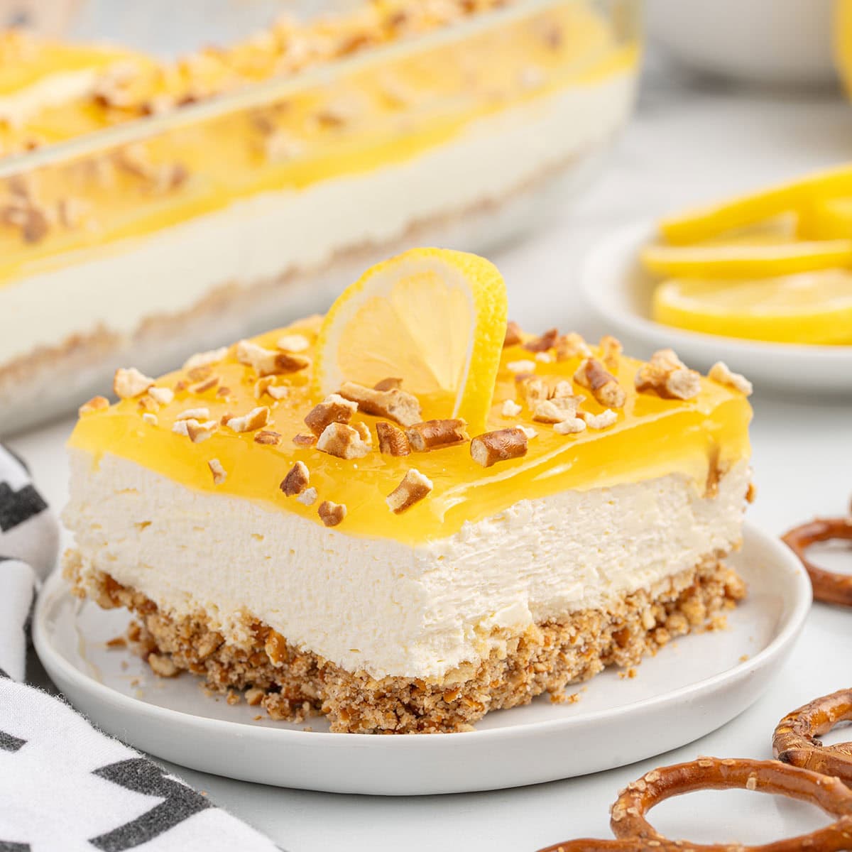 Lemon Pretzel Dessert