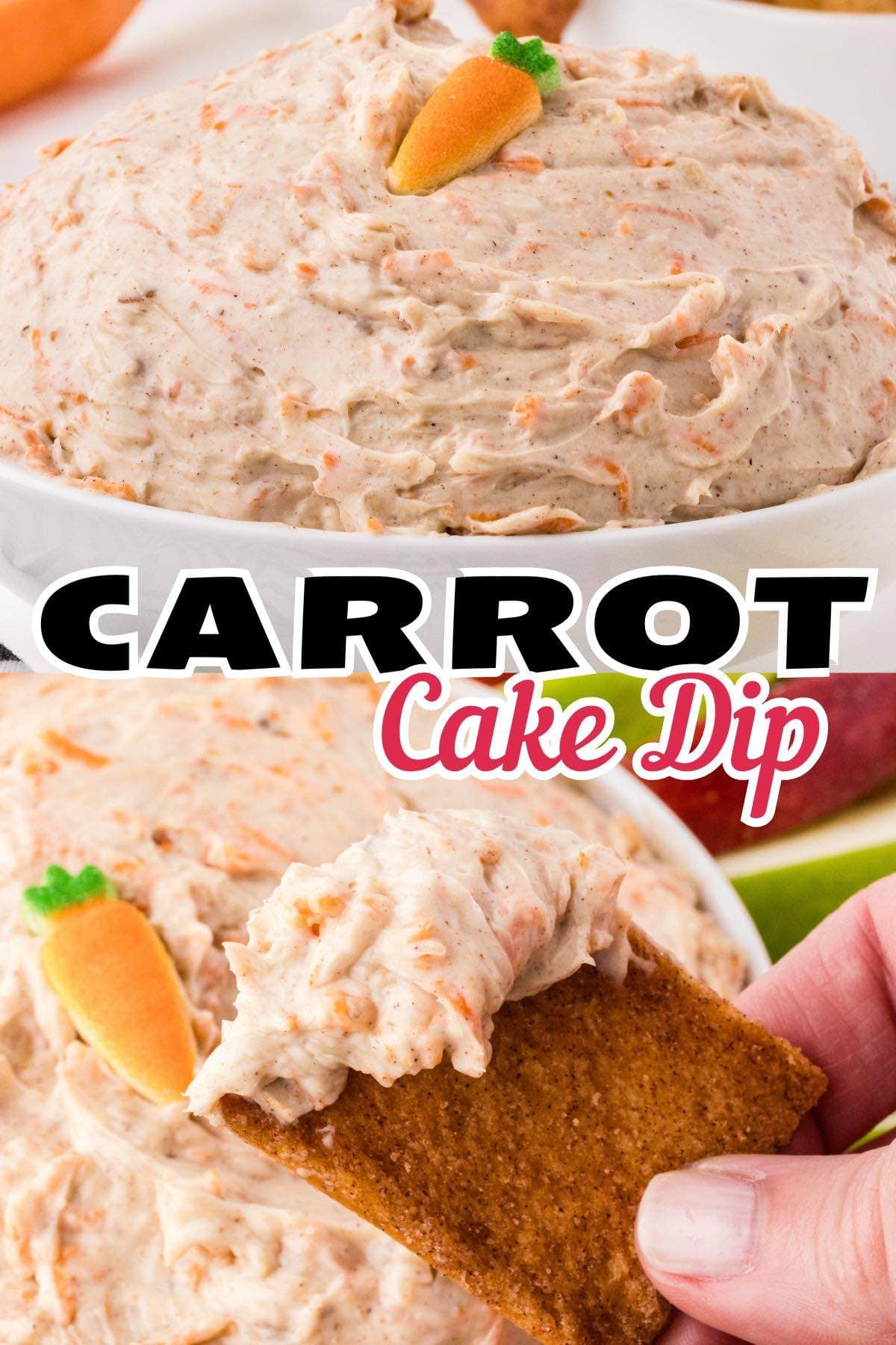 carrot cake dip pin.