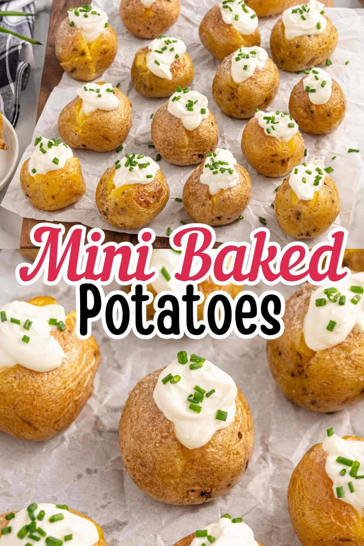 mini baked potatoes pin.