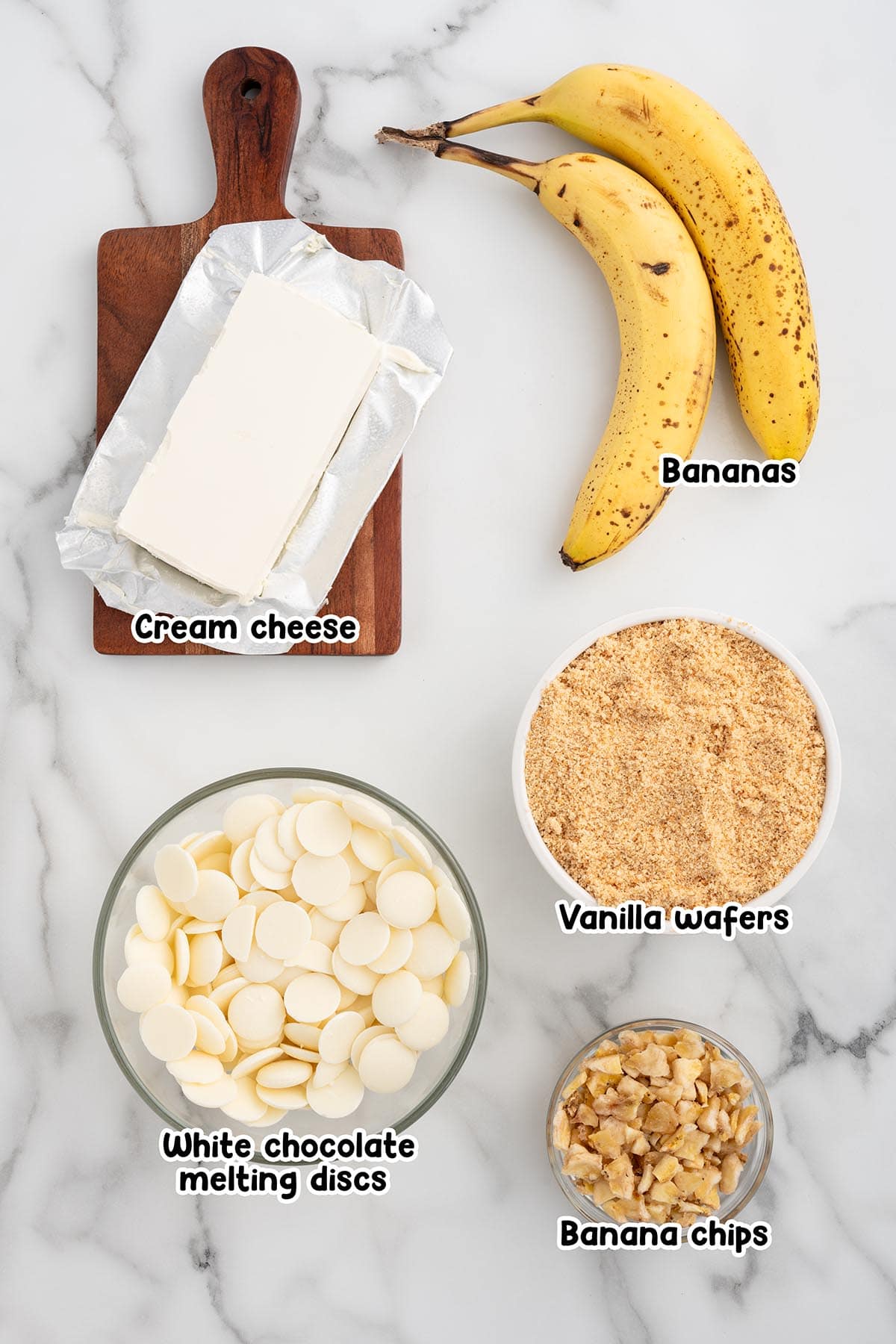 Banana pudding truffles ingredients