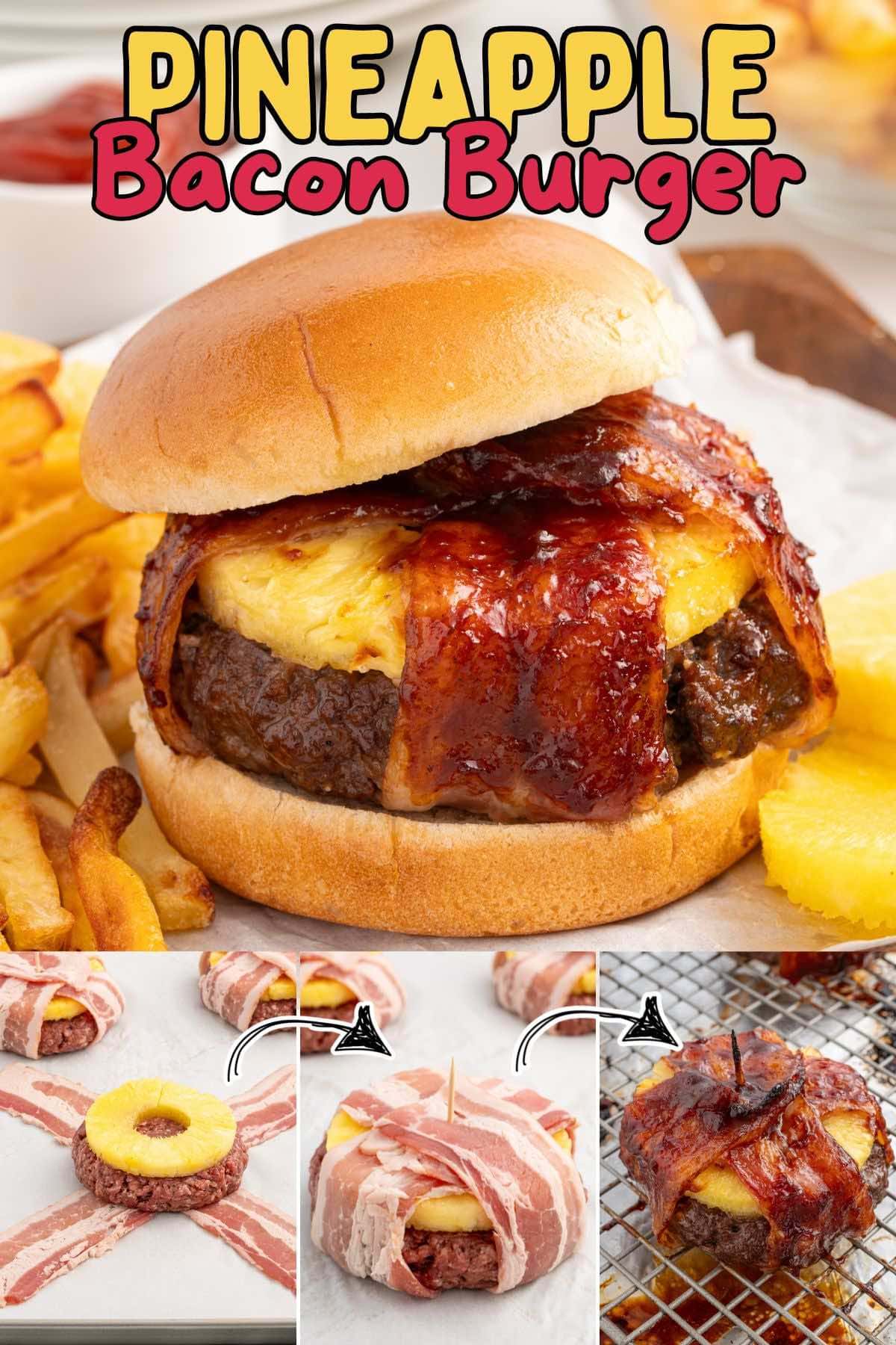 pineapple bacon burger pin.