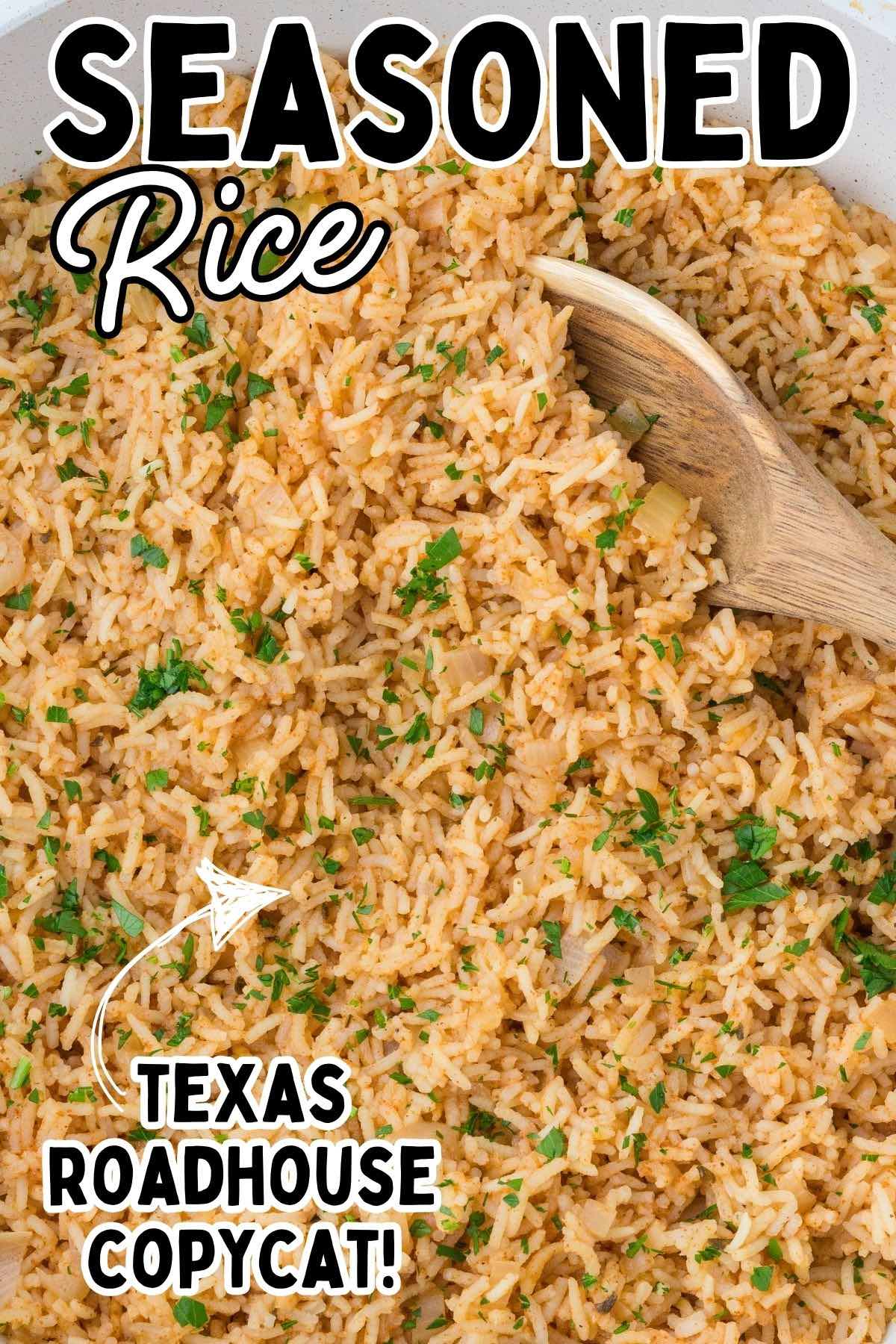 seasoned rice pin.