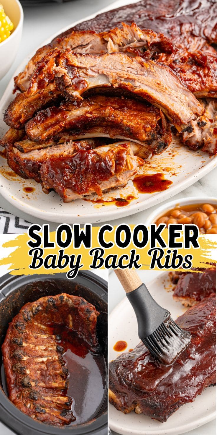 slow cooker baby back ribs.