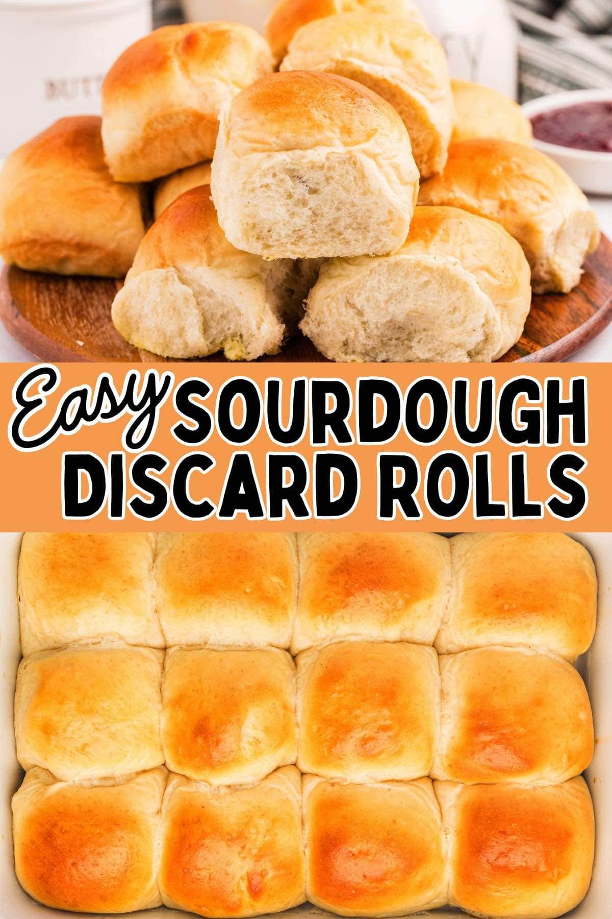 sourdough discard roll pin.