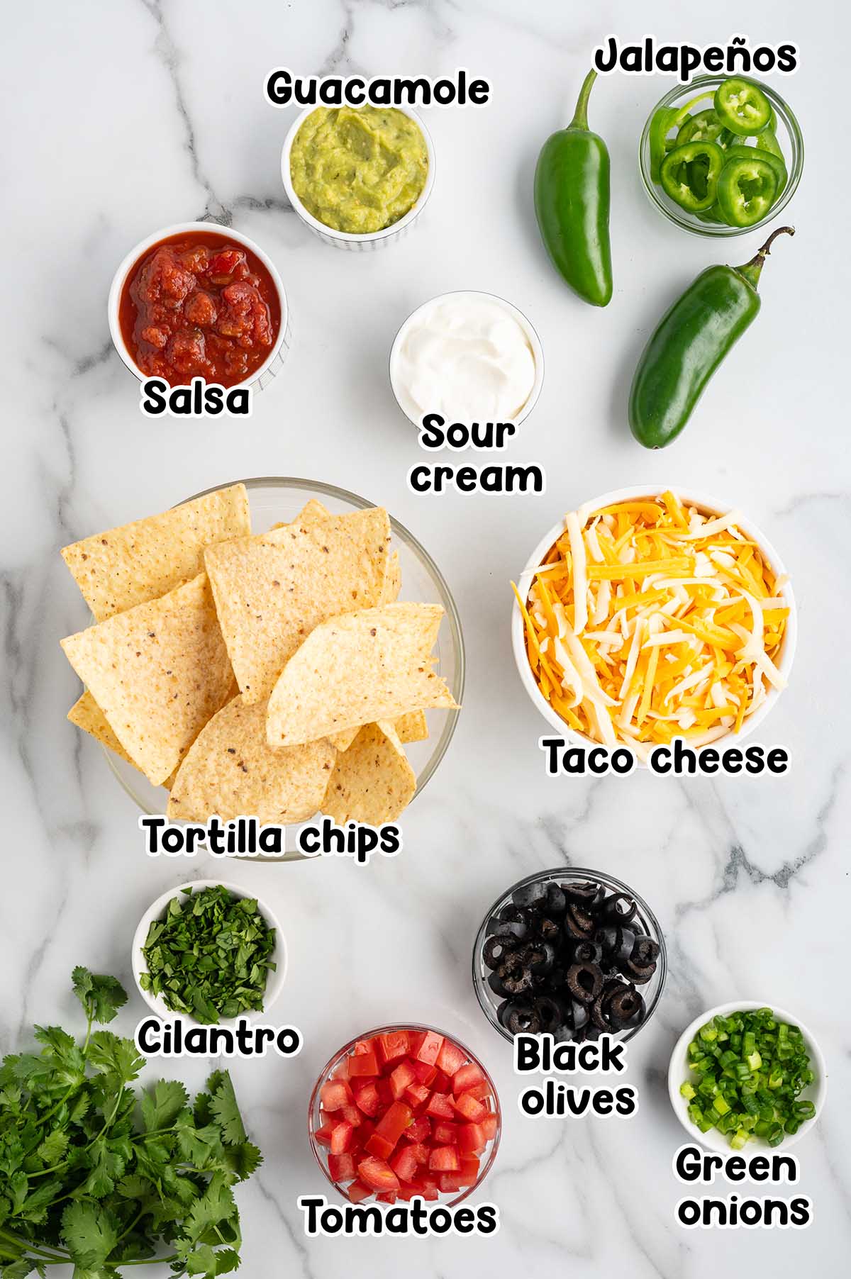 campfire nachos ingredients. 