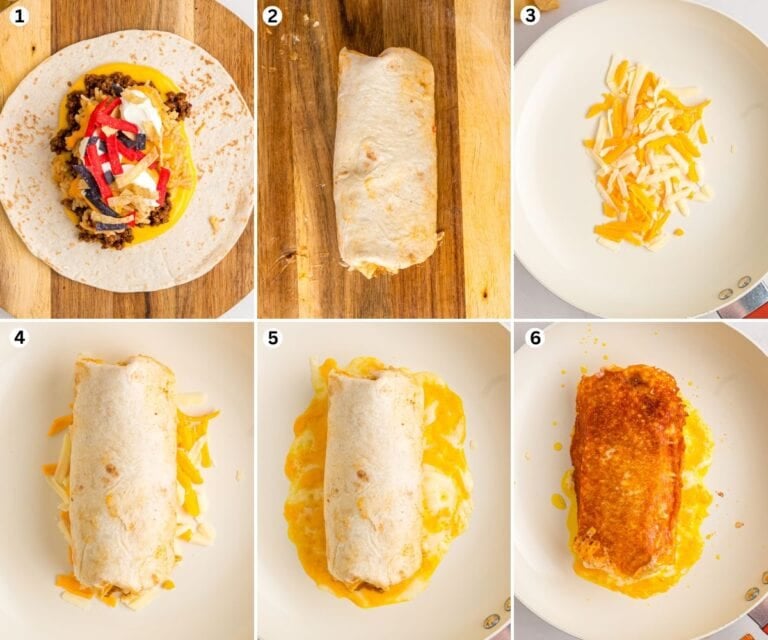 Grilled Cheese Burrito (Taco Bell Copycat Recipe) - Princess Pinky Girl