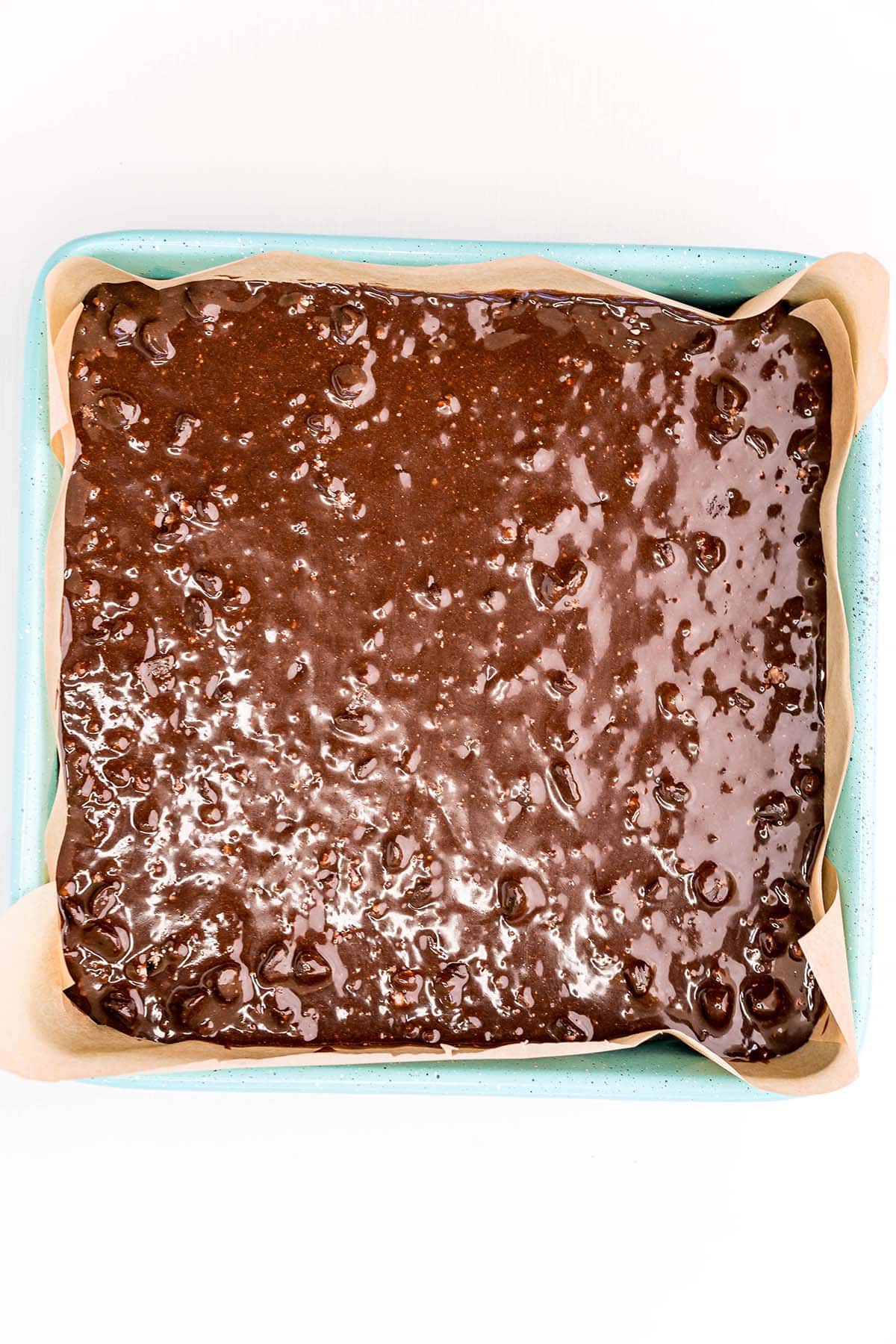 pour brownie at the top of the oreos. 