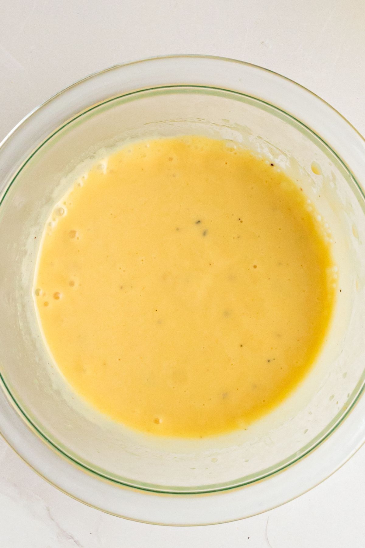 mix dressing ingredients in a bowl.