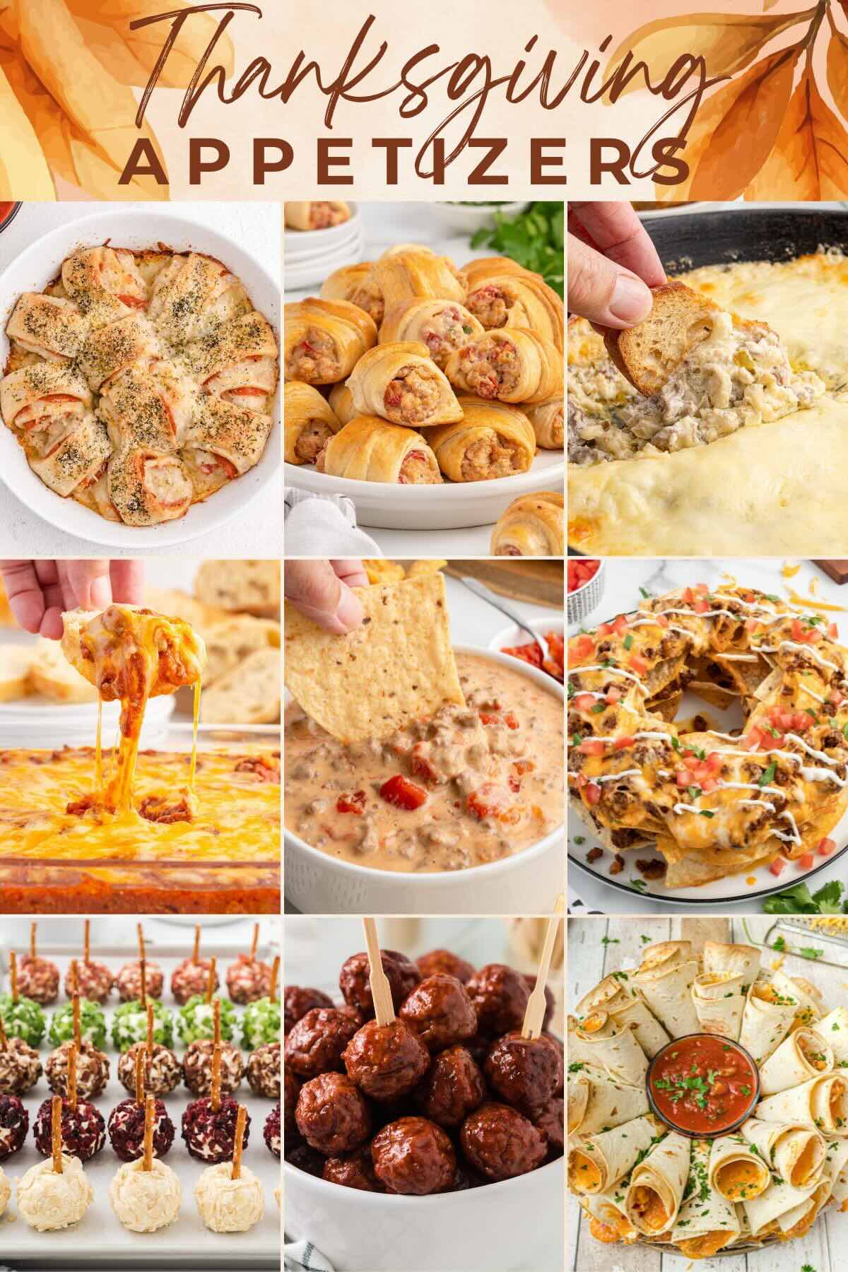 thanksgiving appetizers. 