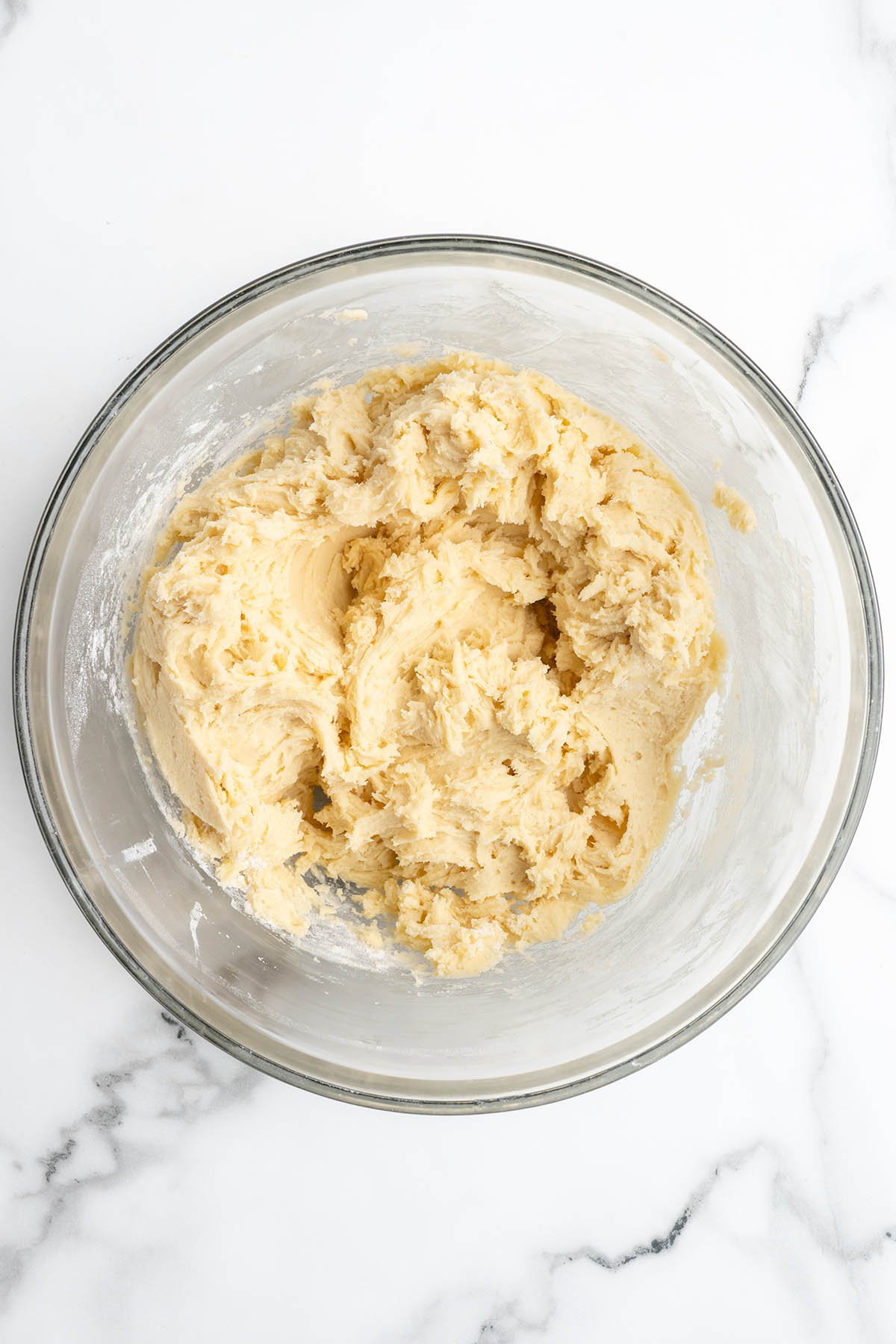 mix the dough in a mixing bowl.