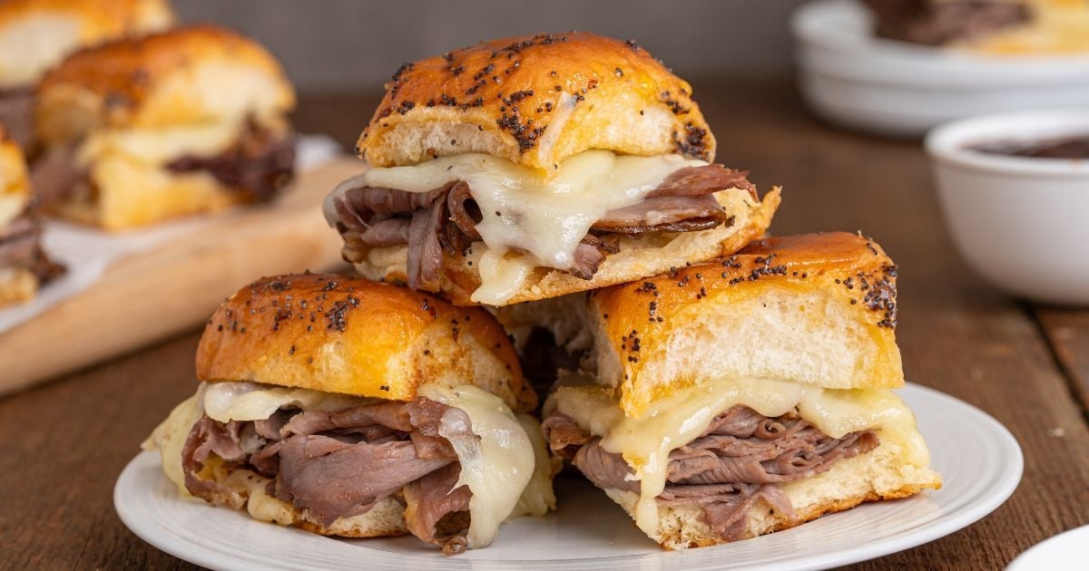 Roast Beef Sliders - Princess Pinky Girl