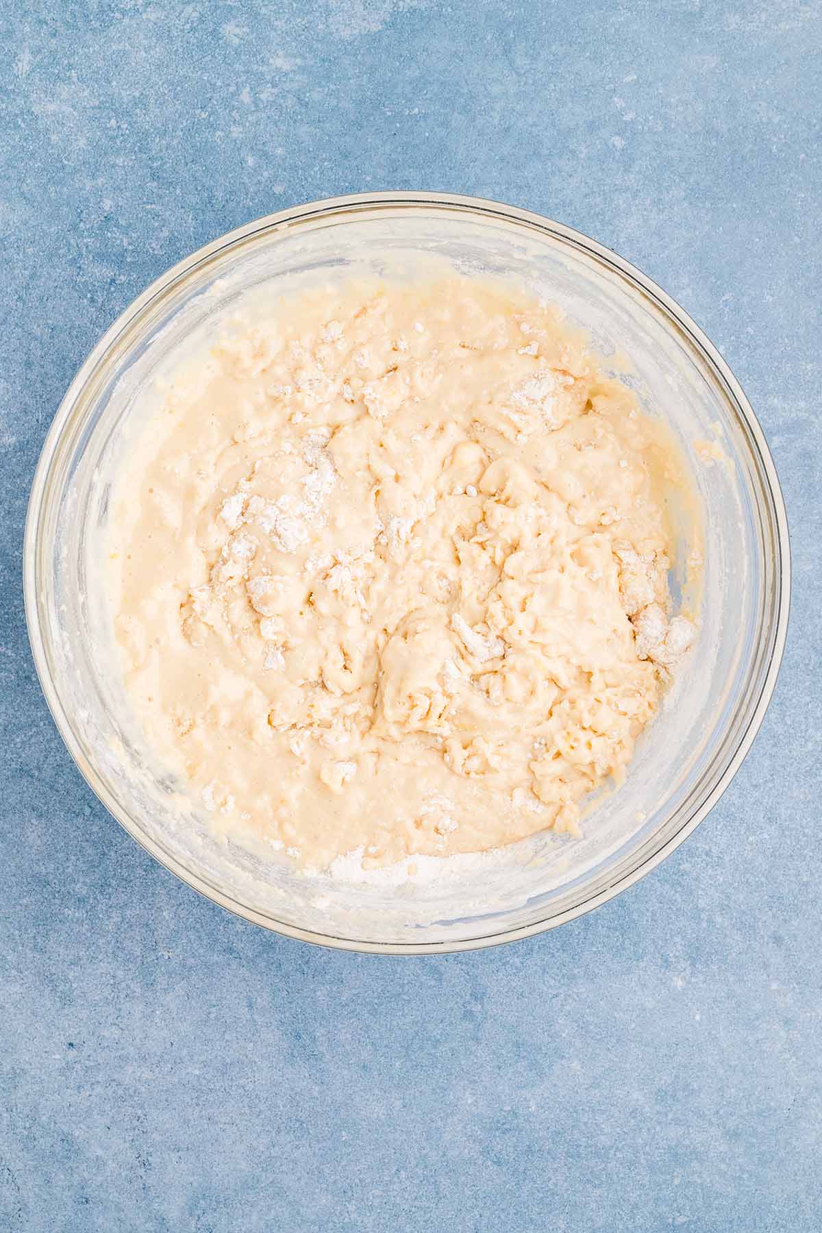 mix ingredients in the bowl. 