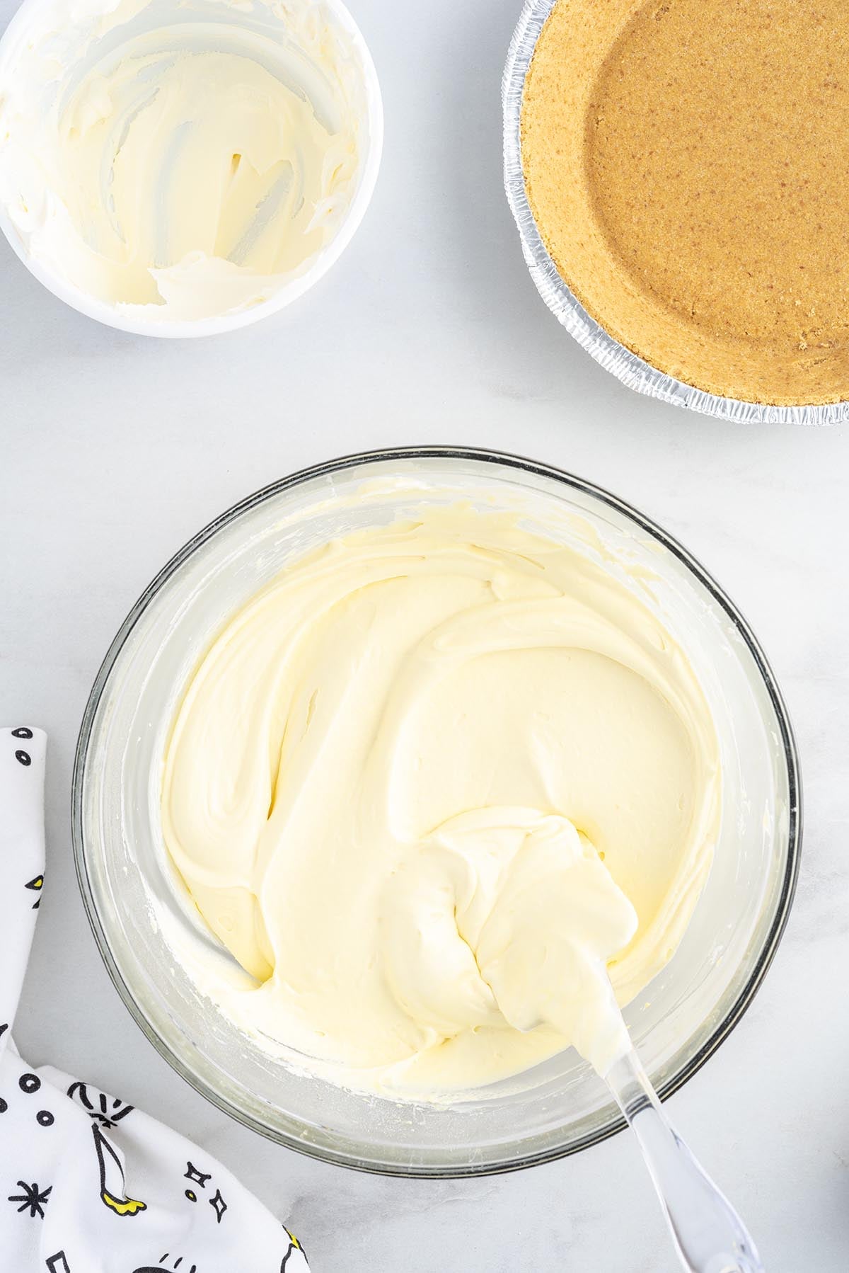 Fold in the thawed whipped topping.