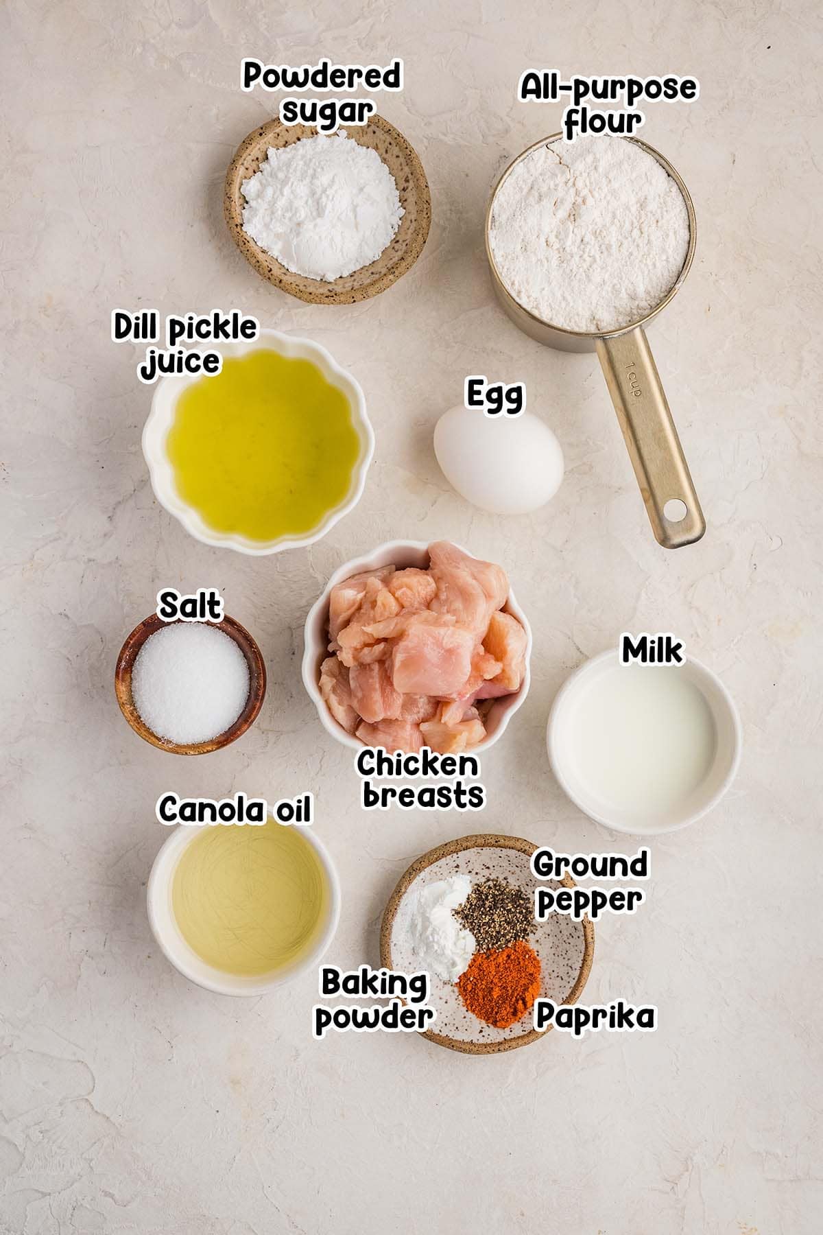 Chick fil a nuggets ingredients.