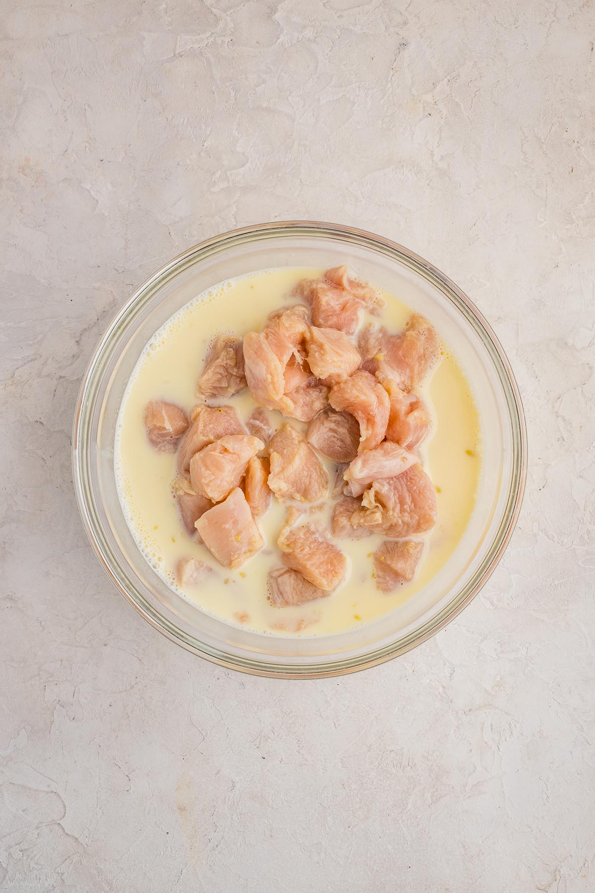 Marinate the chicken pieces in pickle juice and milk for at least 30 minutes, or up to 4 hours for the best flavor.