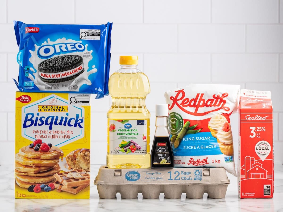 deep fried oreos ingredients.