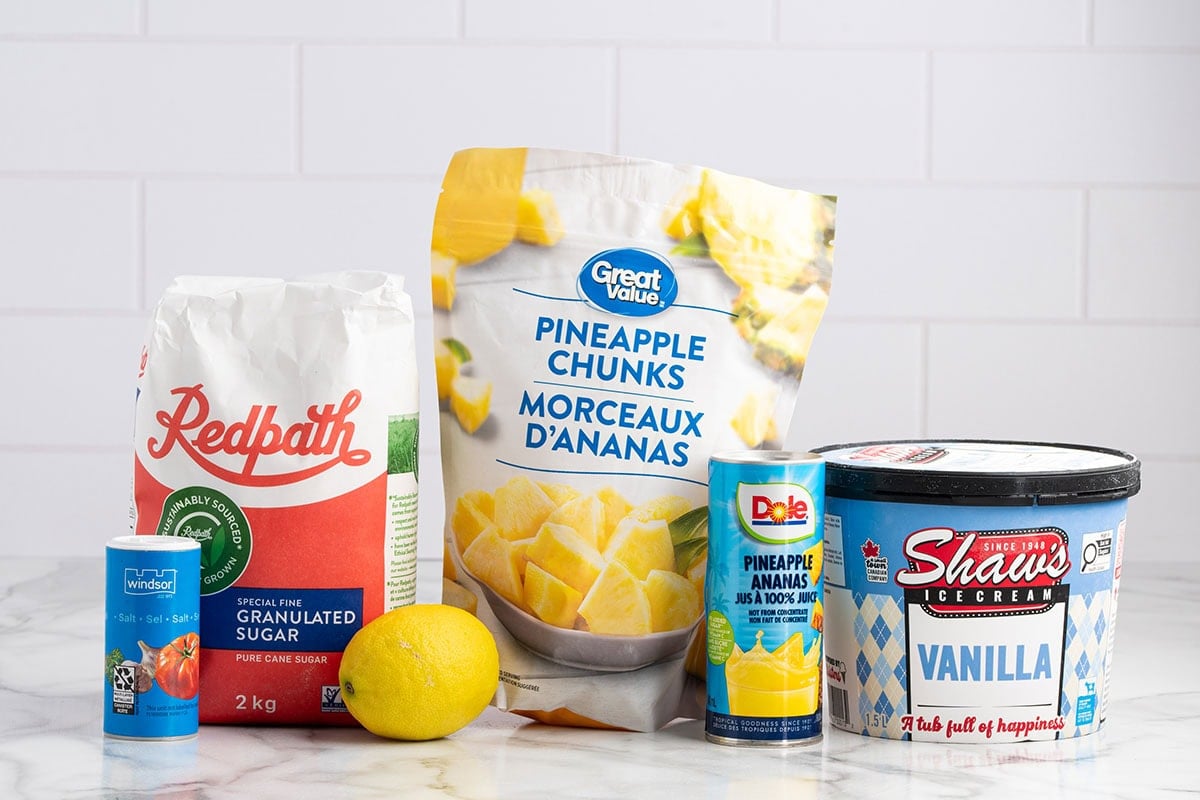 Dole pineapple whip ingredients.